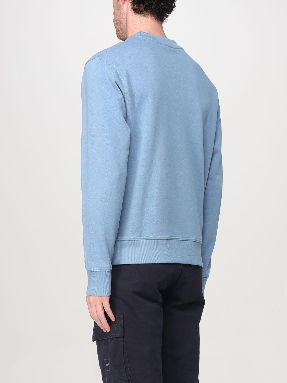 Boss Sweatshirt Men Blue