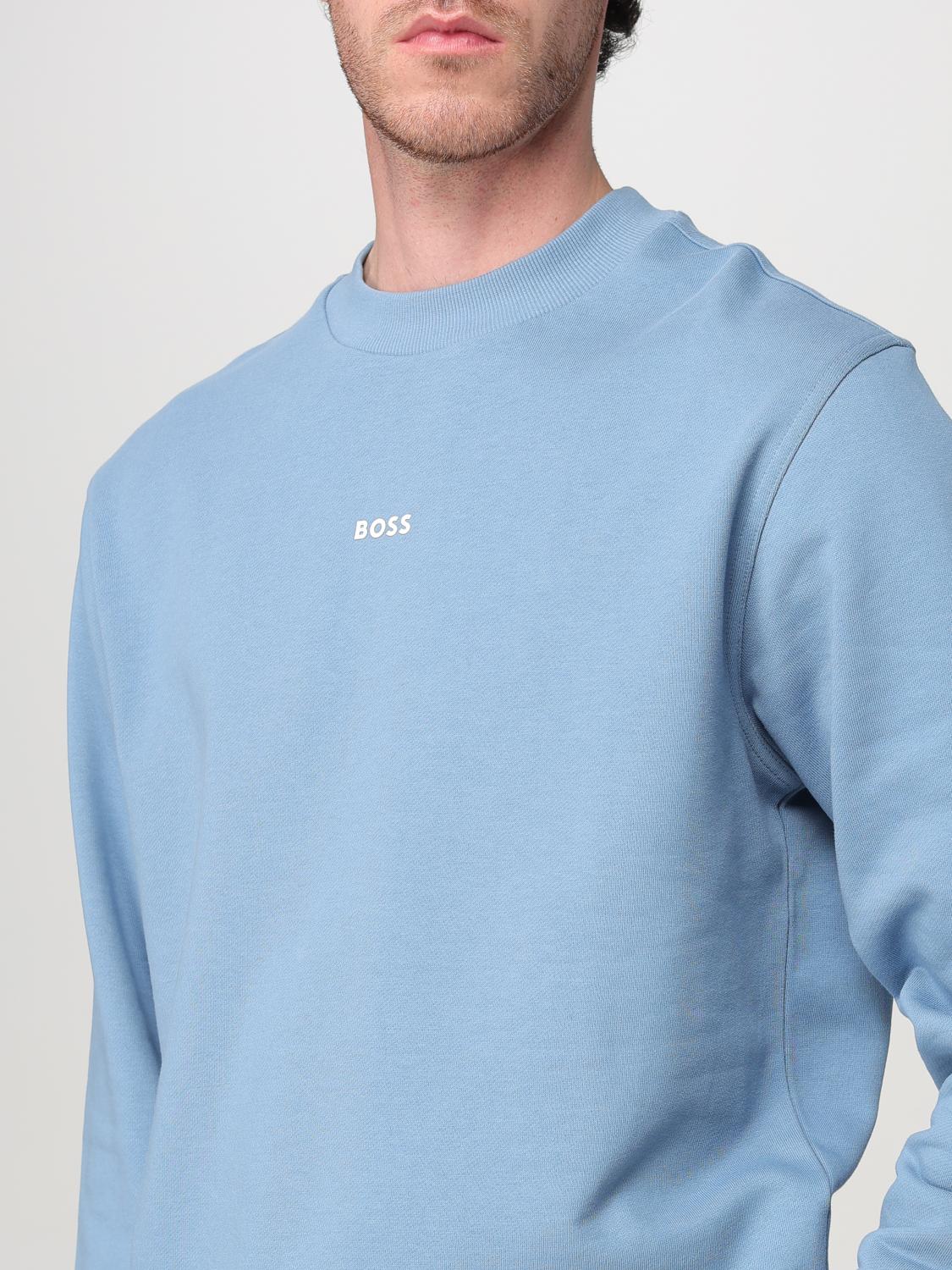 Boss Sweatshirt Men Blue
