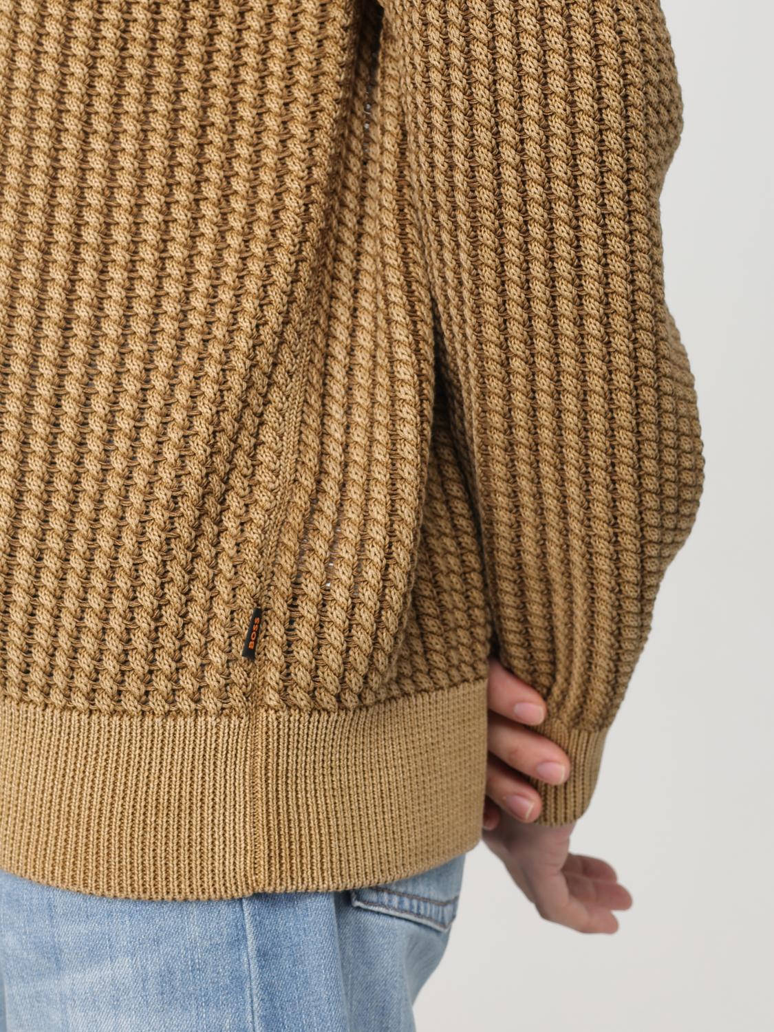 Boss Sweater Men Sand