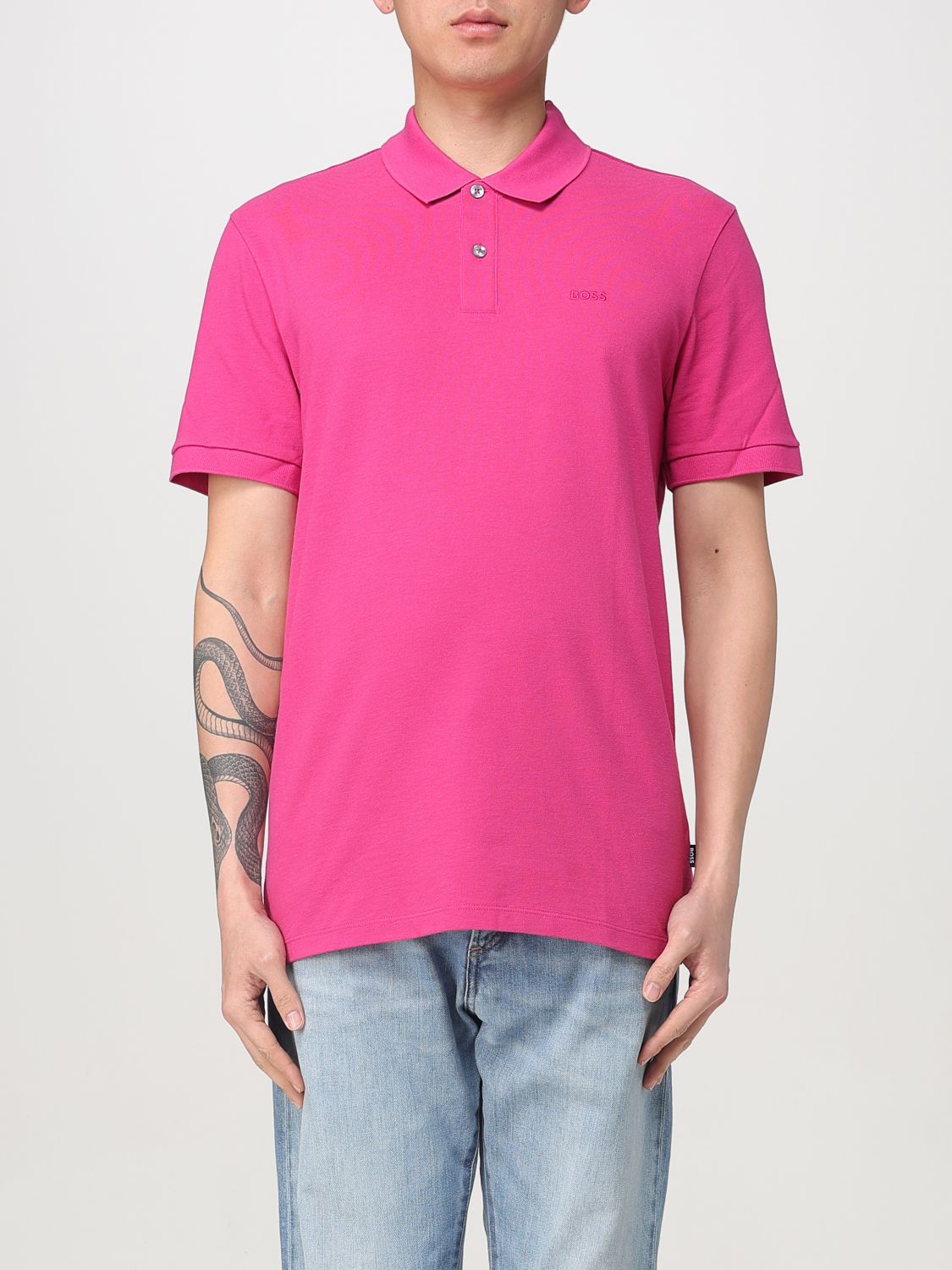 Boss Polo Shirt Men Green
