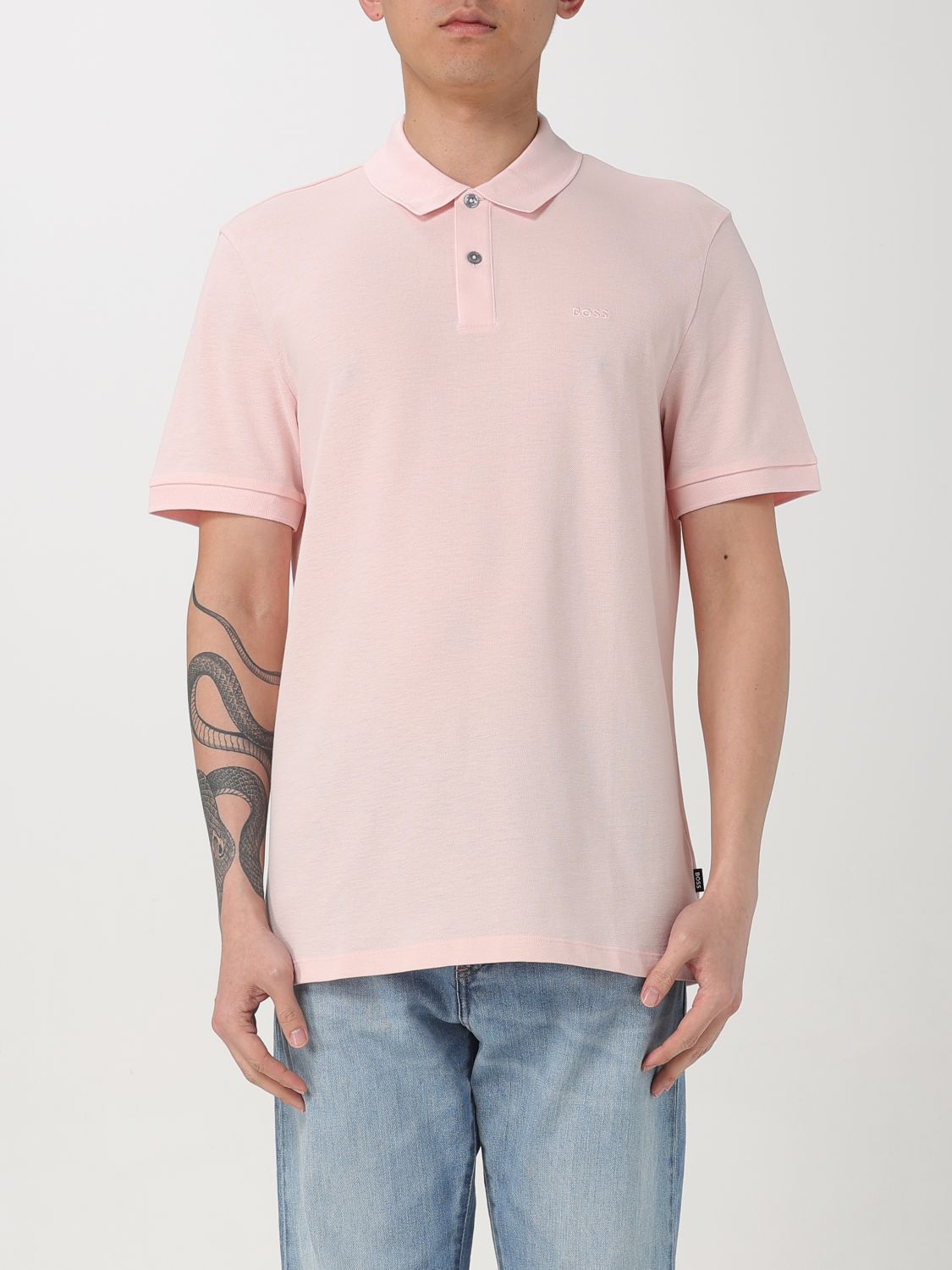Boss Polo Shirt Men Green