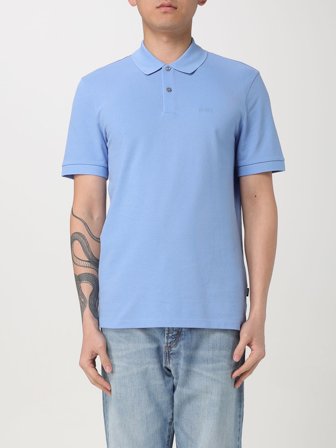 Boss Polo Shirt Men Green