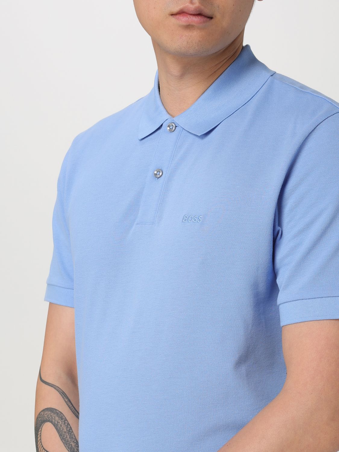 Boss Polo Shirt Men Green
