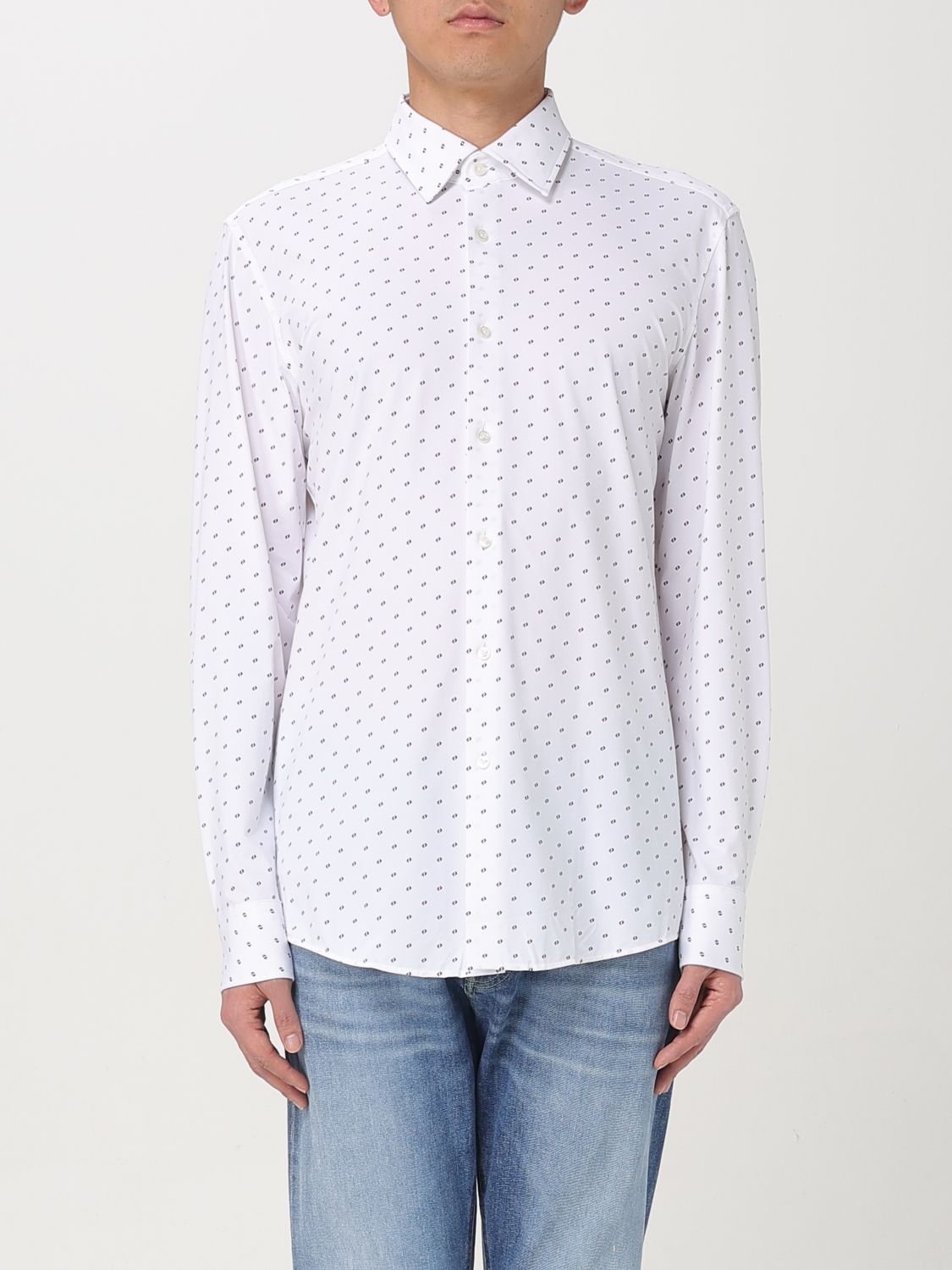 Boss Shirt Men Blue
