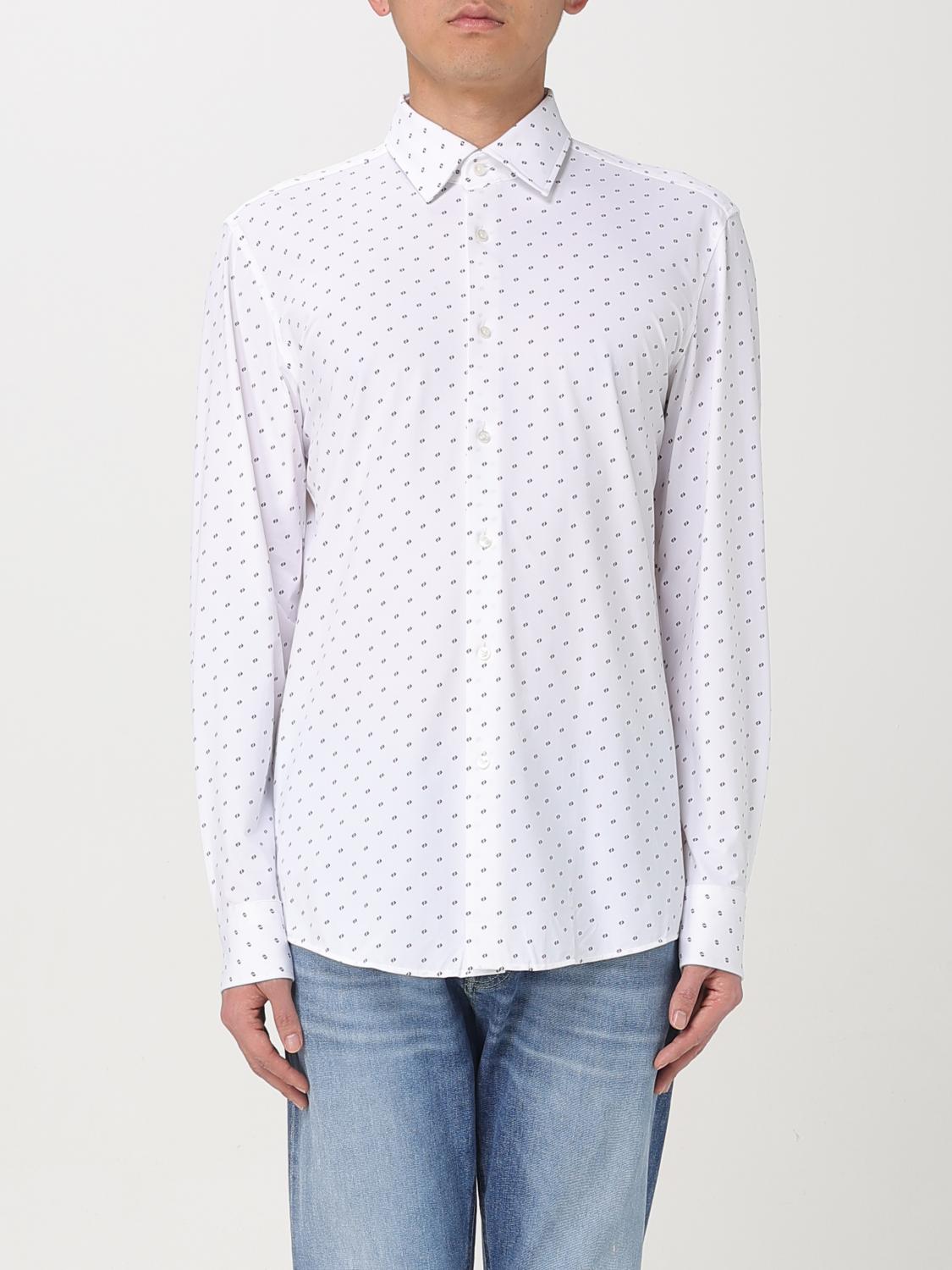 Boss Shirt Men Blue