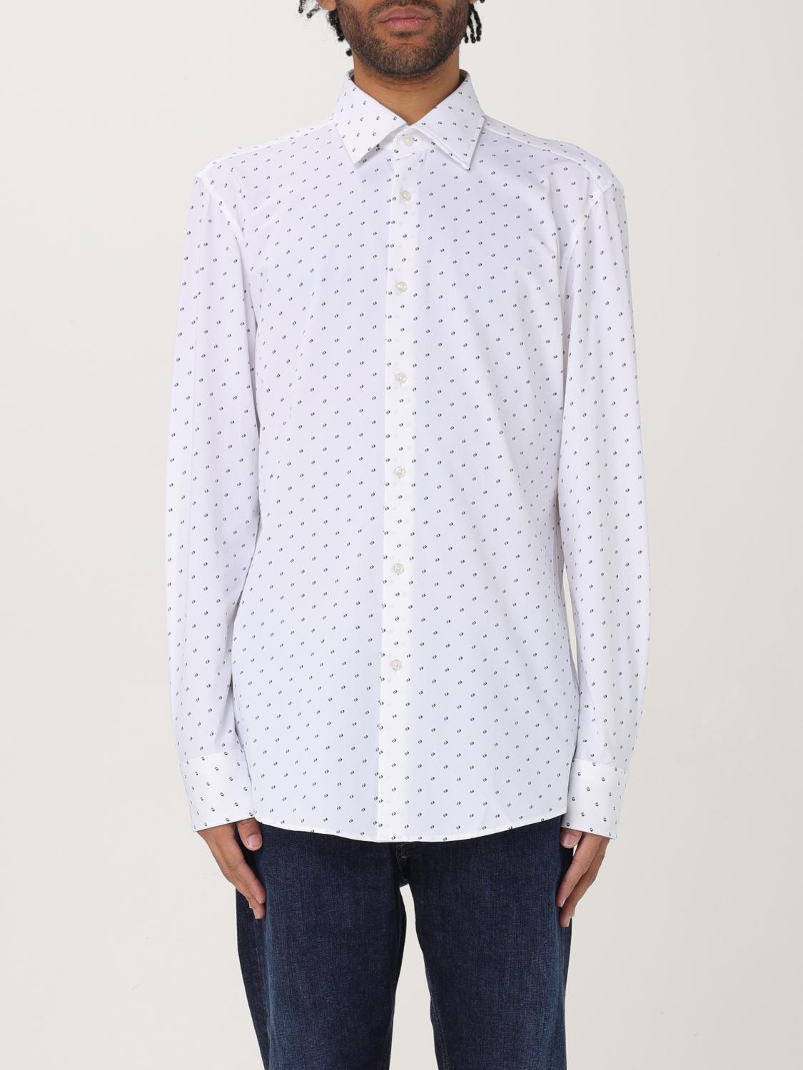 Boss Shirt Men Blue