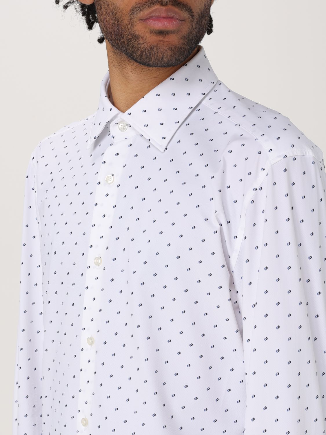 Boss Shirt Men Blue