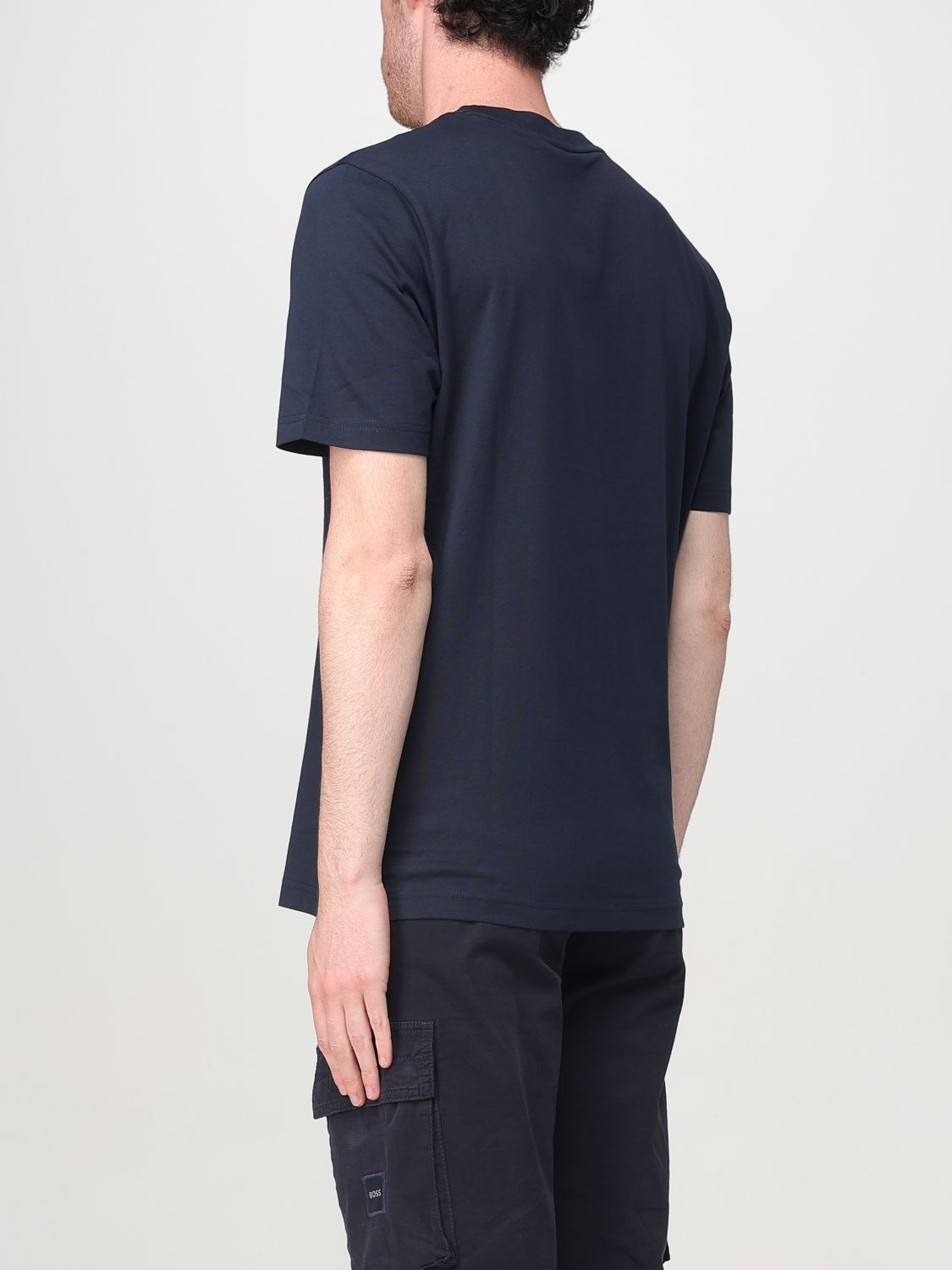 Boss T Shirt Men Blue