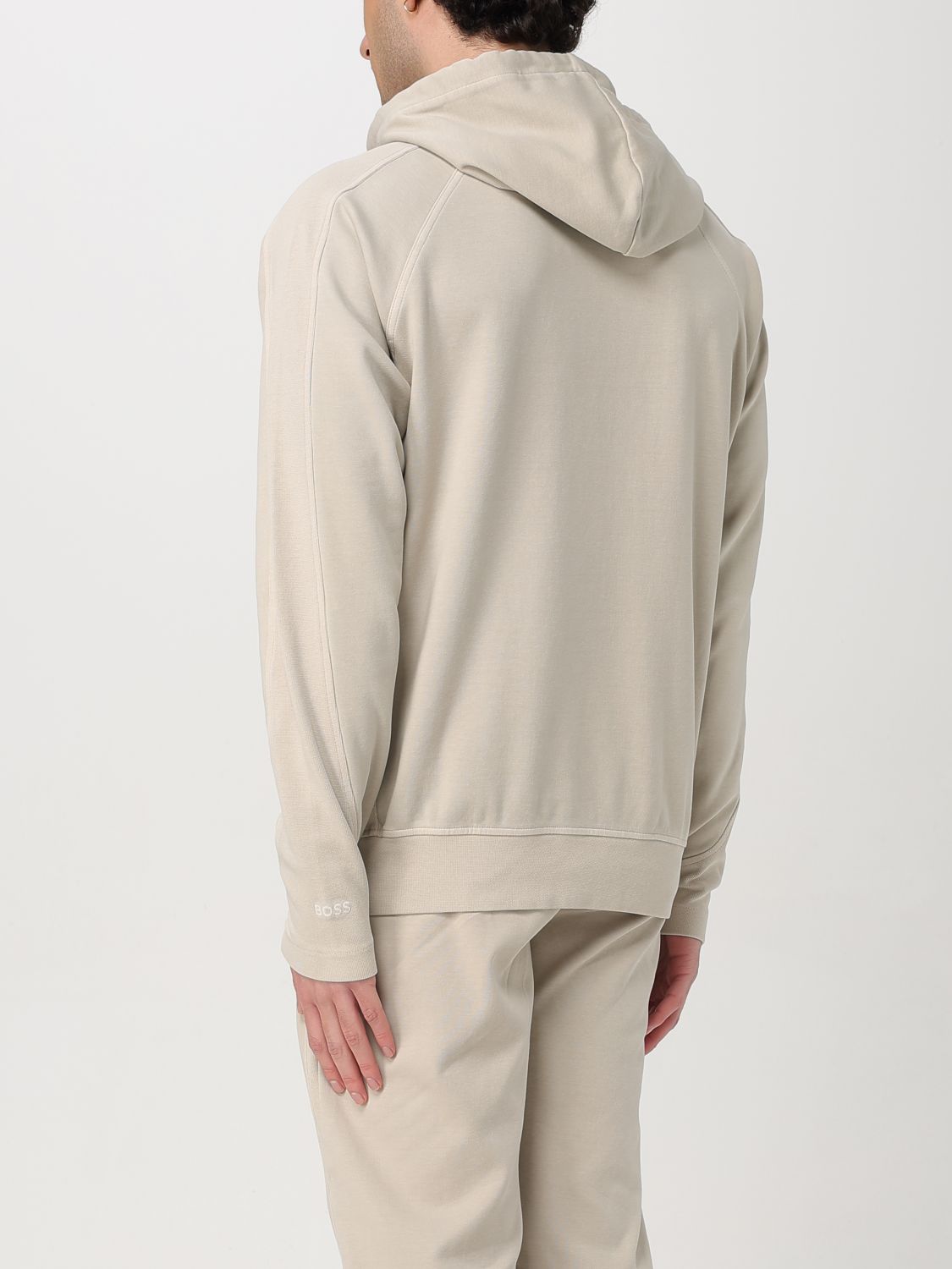 Boss Sweatshirt Men Sand