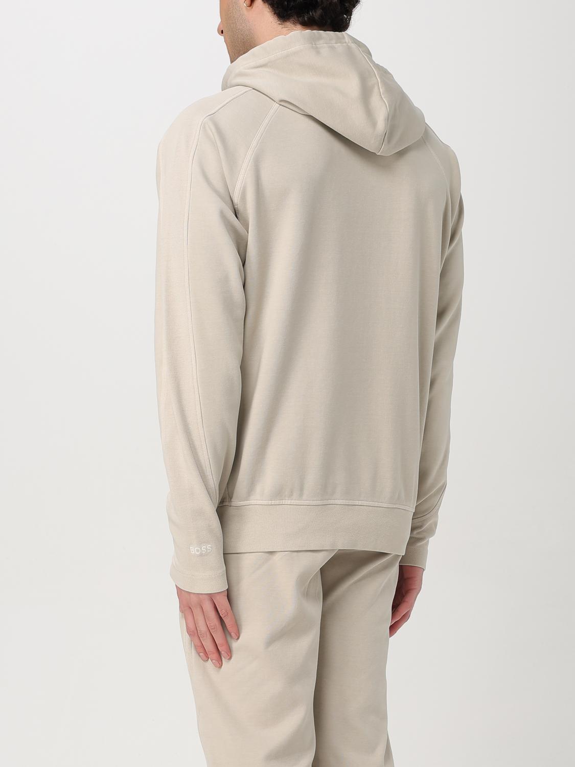 Boss Sweatshirt Men Sand