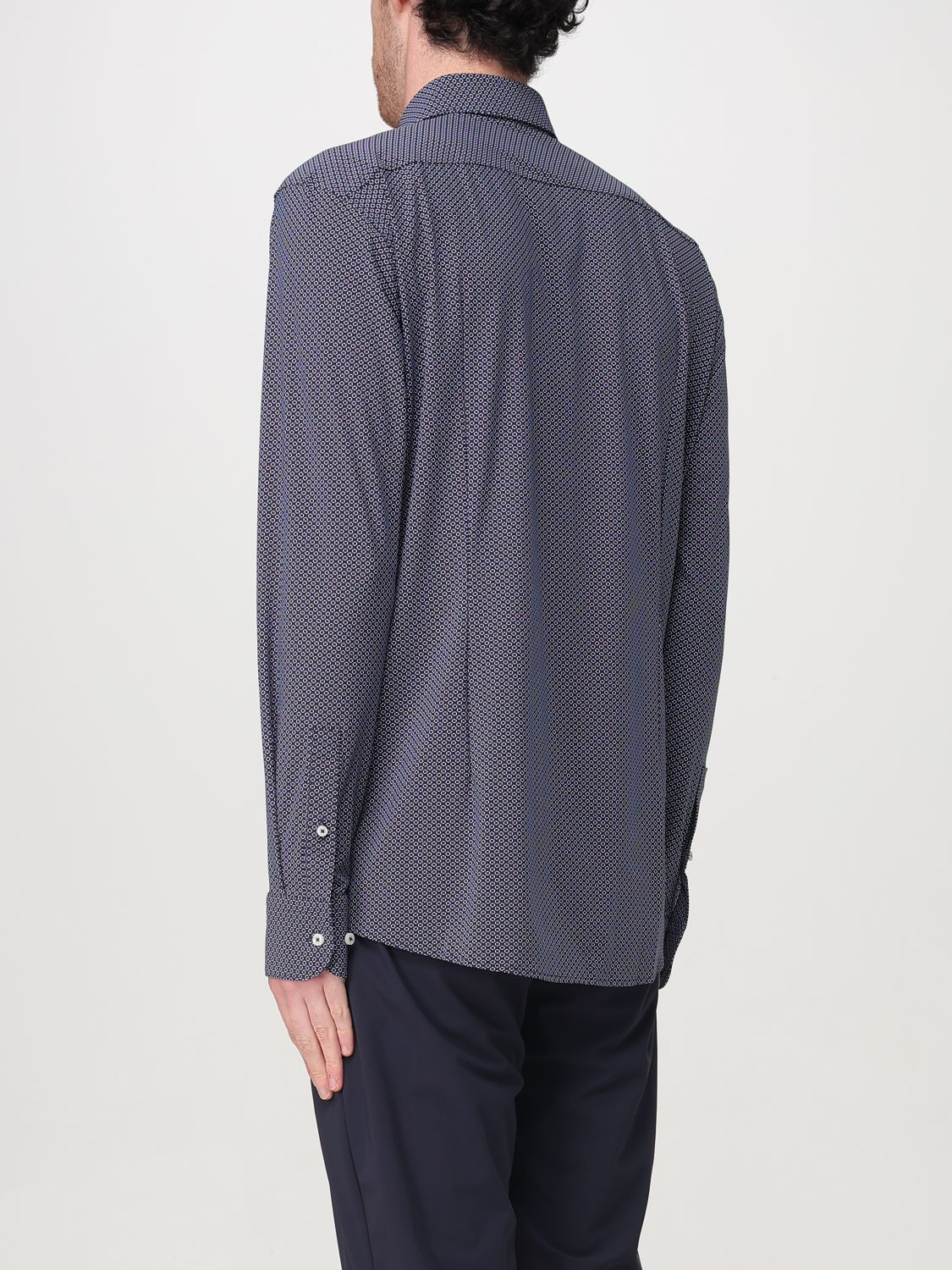 Boss Shirt Men Blue