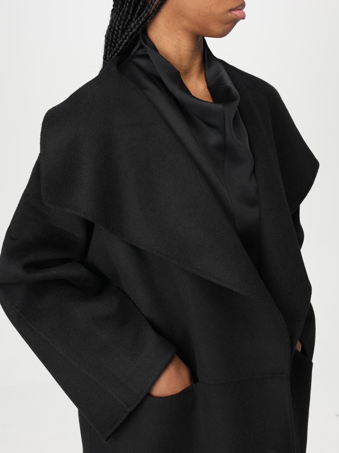 Toteme Coat Woman Black
