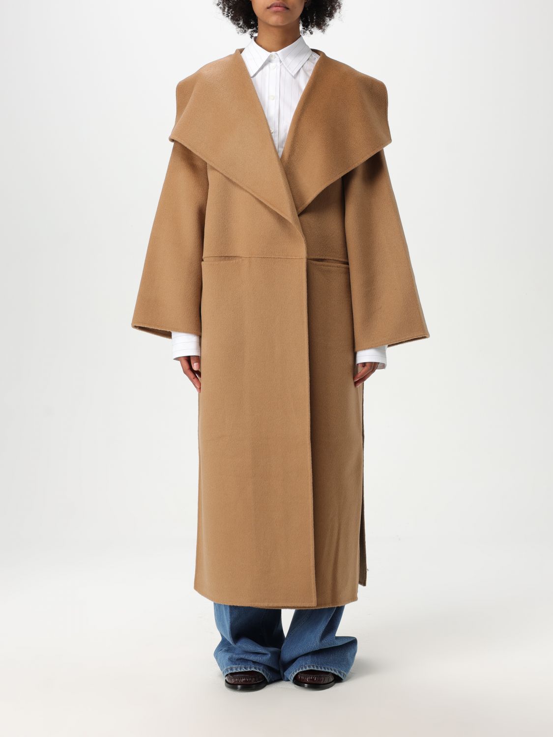 Toteme Coat Woman Camel