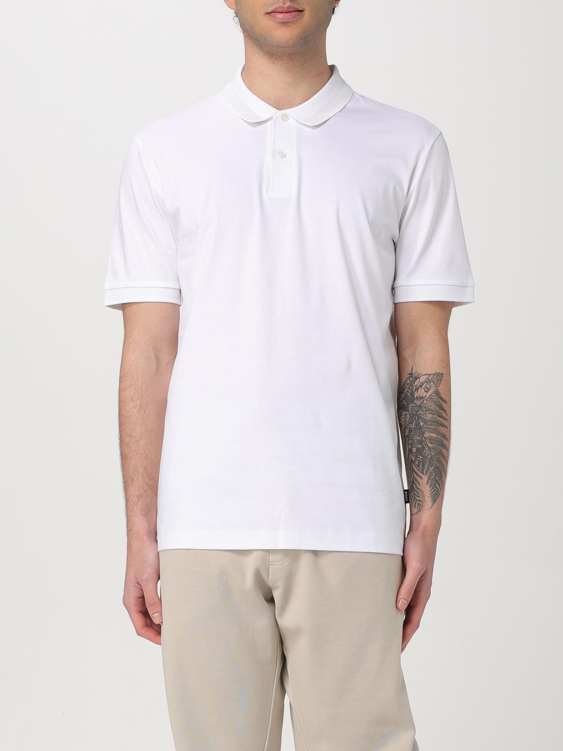 Boss Polo Shirt Men Blue