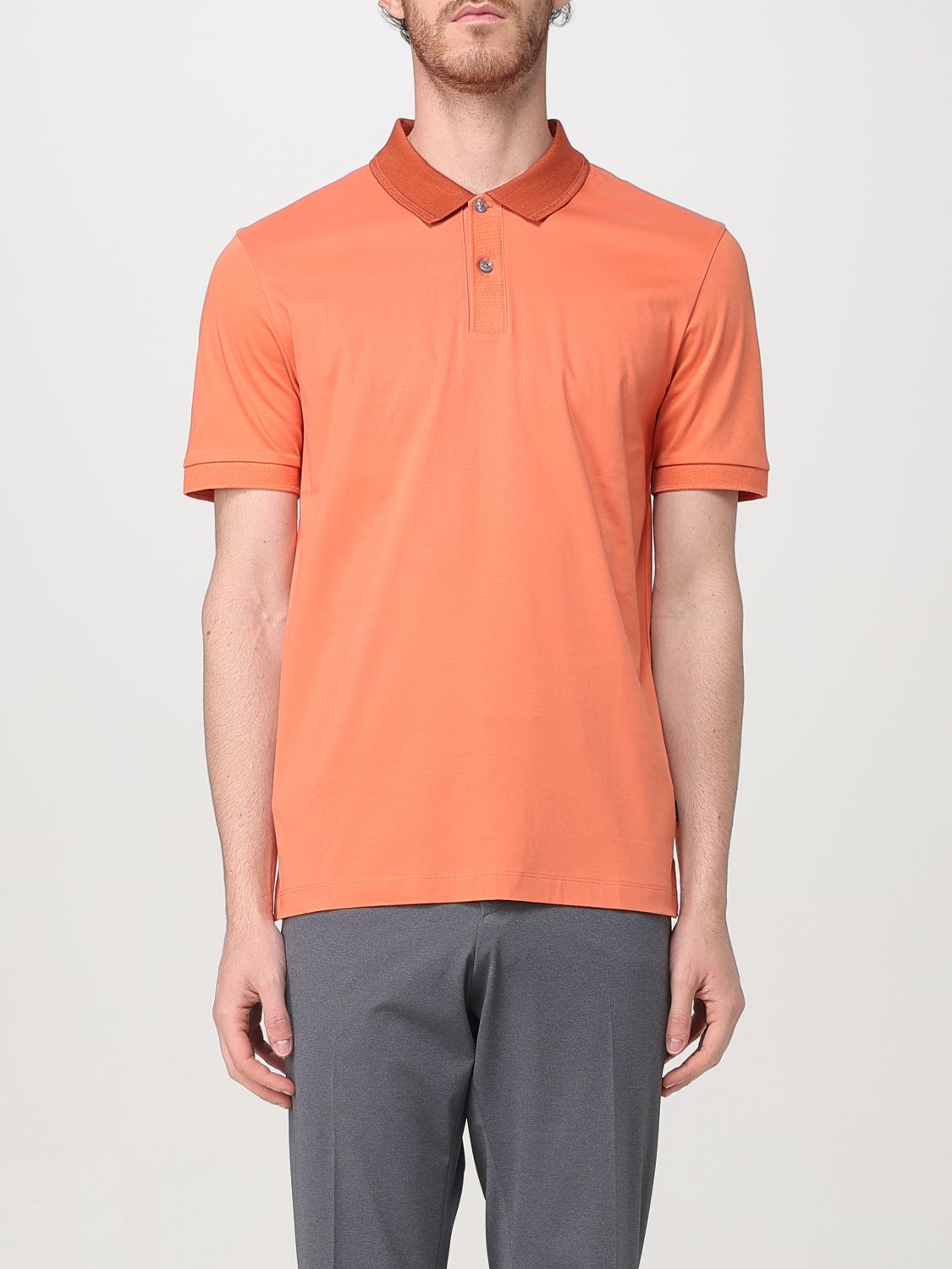 Boss Polo Shirt Men Blue
