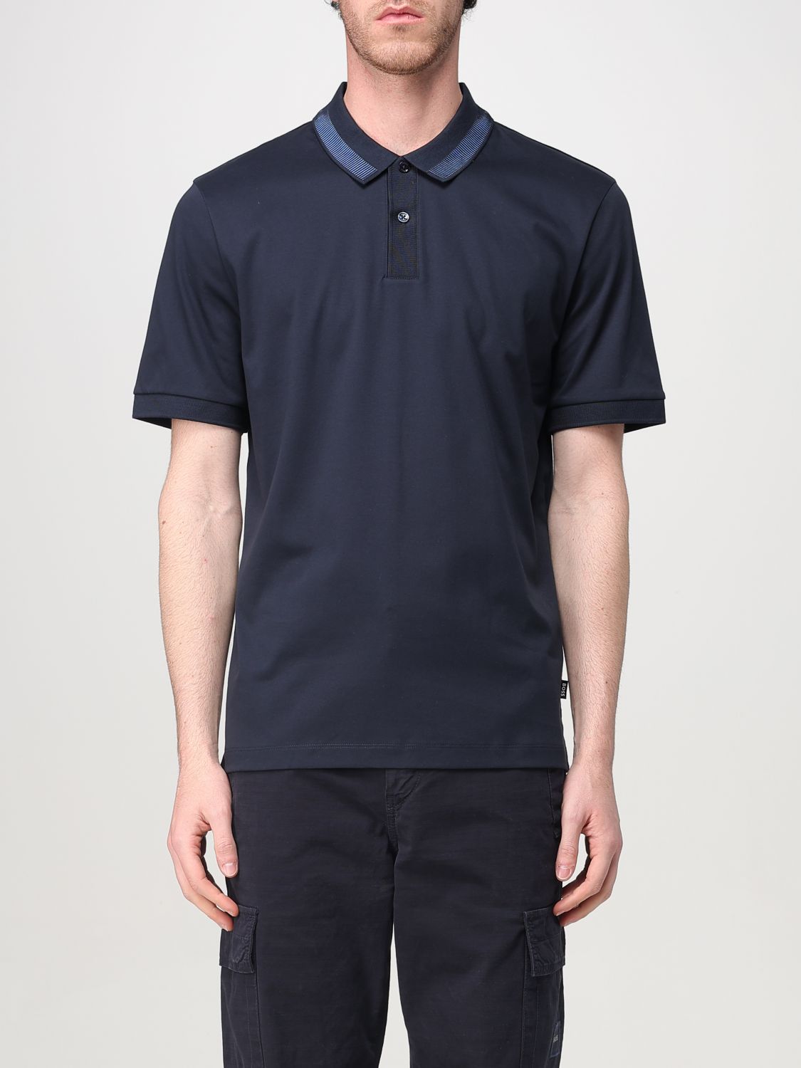 Boss Polo Shirt Men Orange