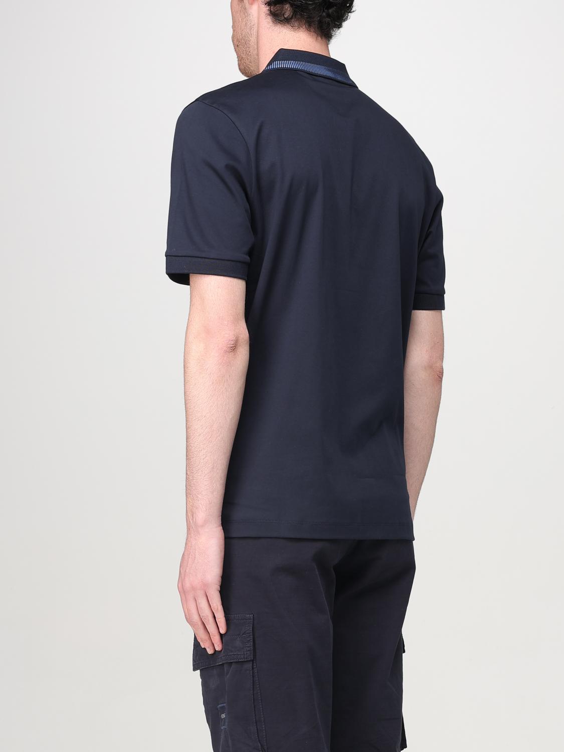Boss Polo Shirt Men Blue