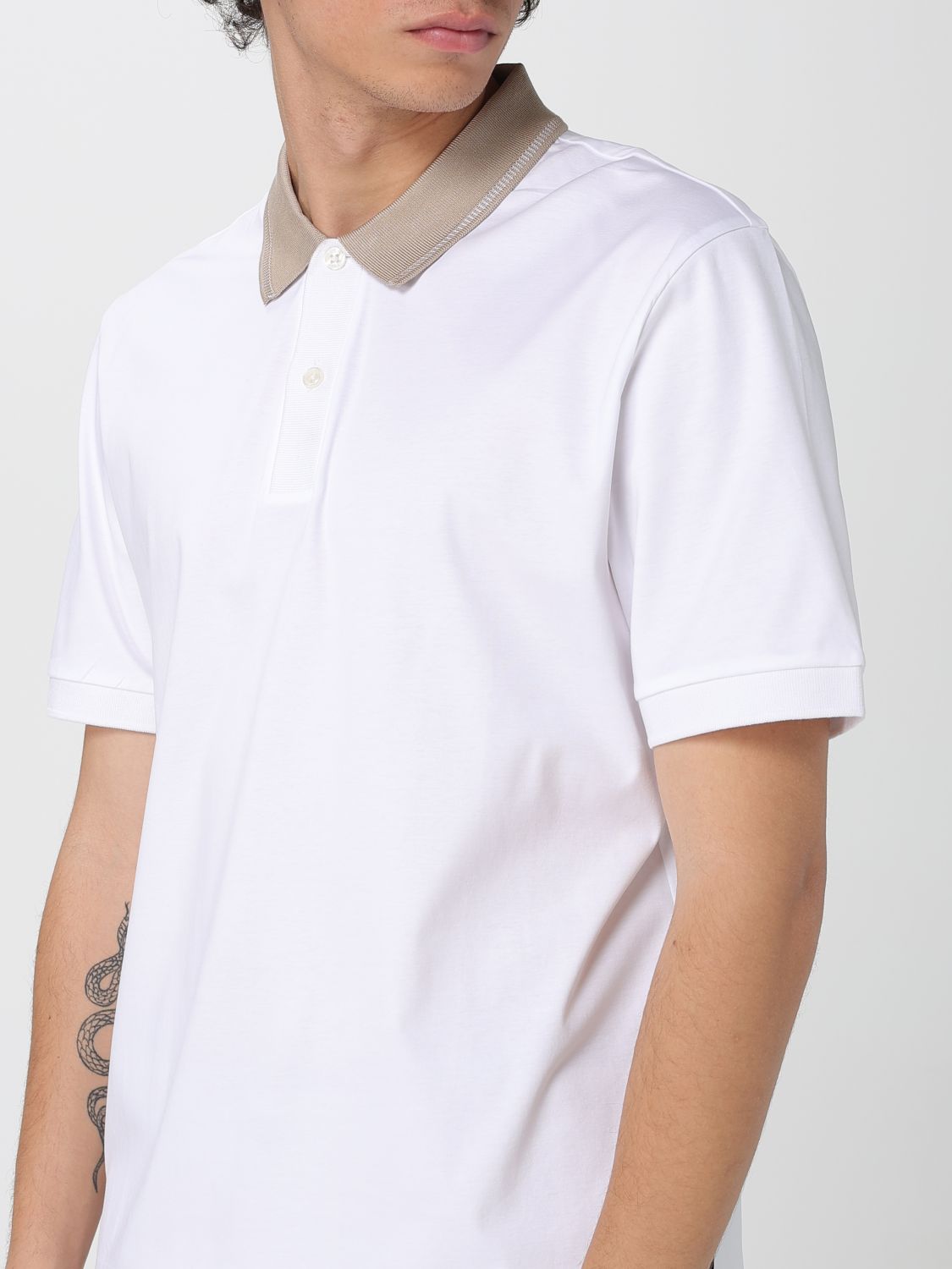 Boss Polo Shirt Men Blue