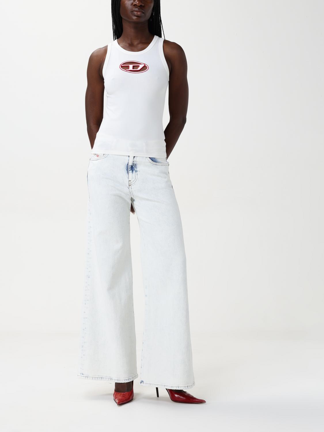 Diesel Jeans Woman Grey