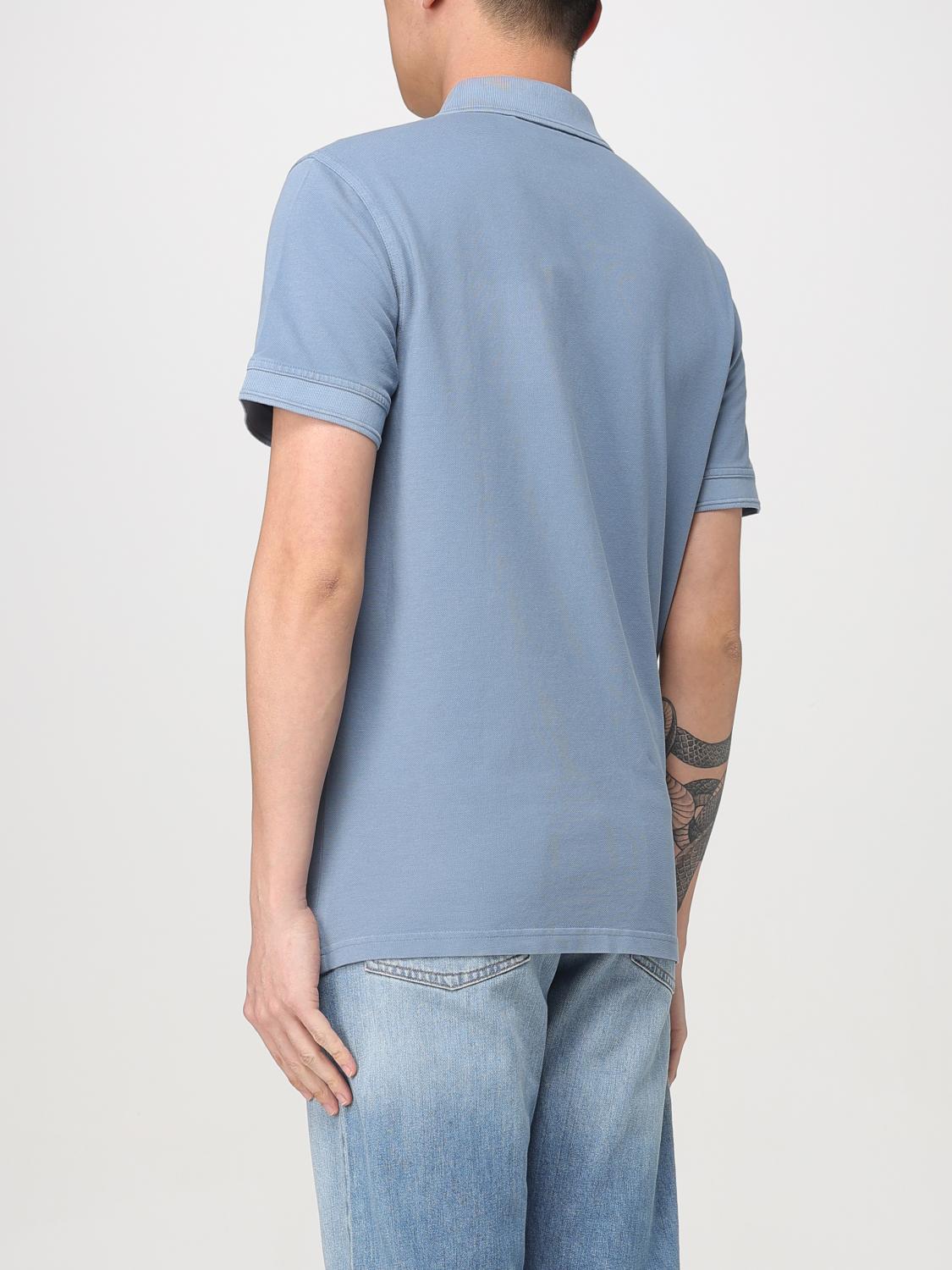 Boss Polo Shirt Men Blue