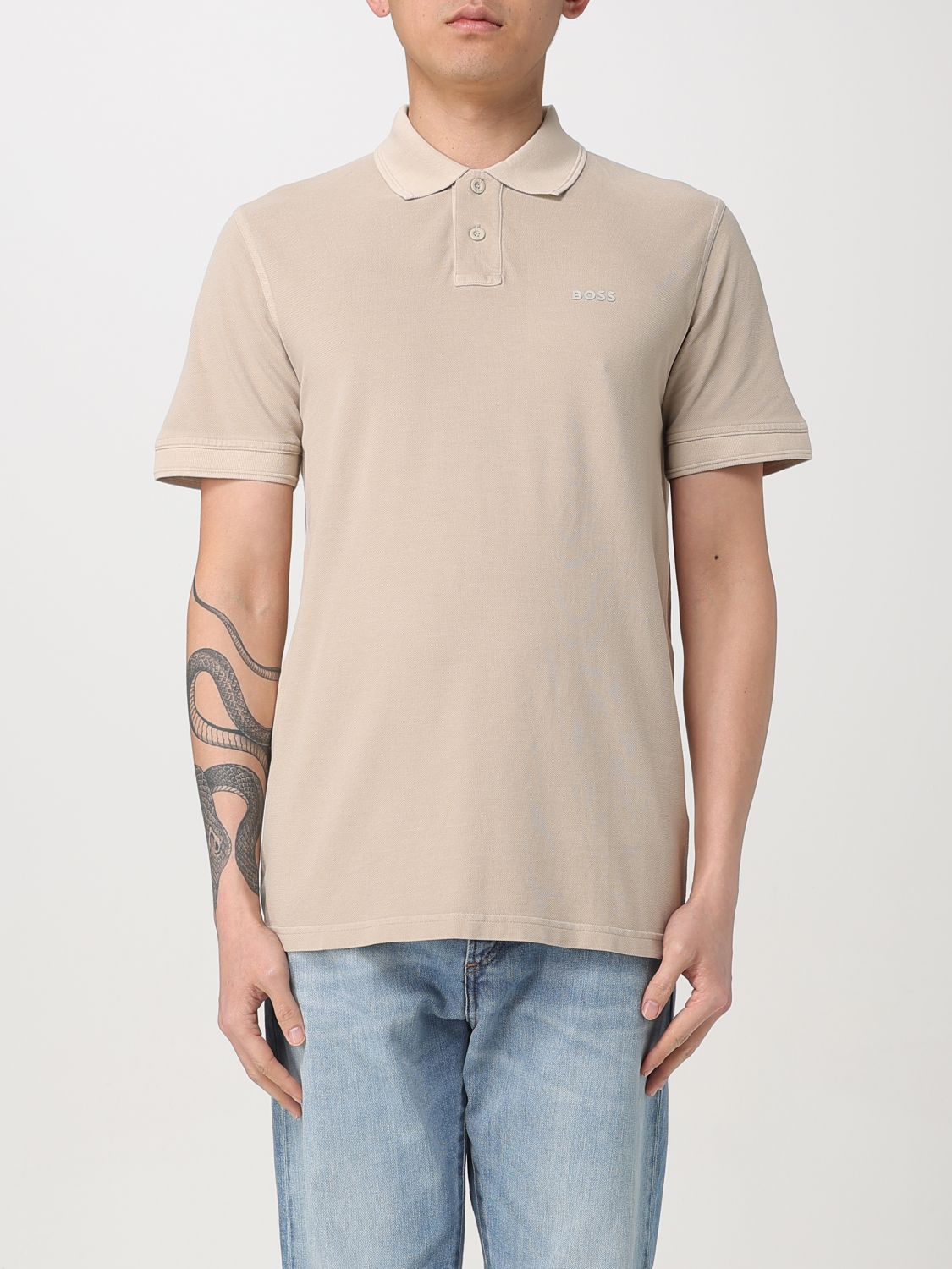 Boss Polo Shirt Men Green