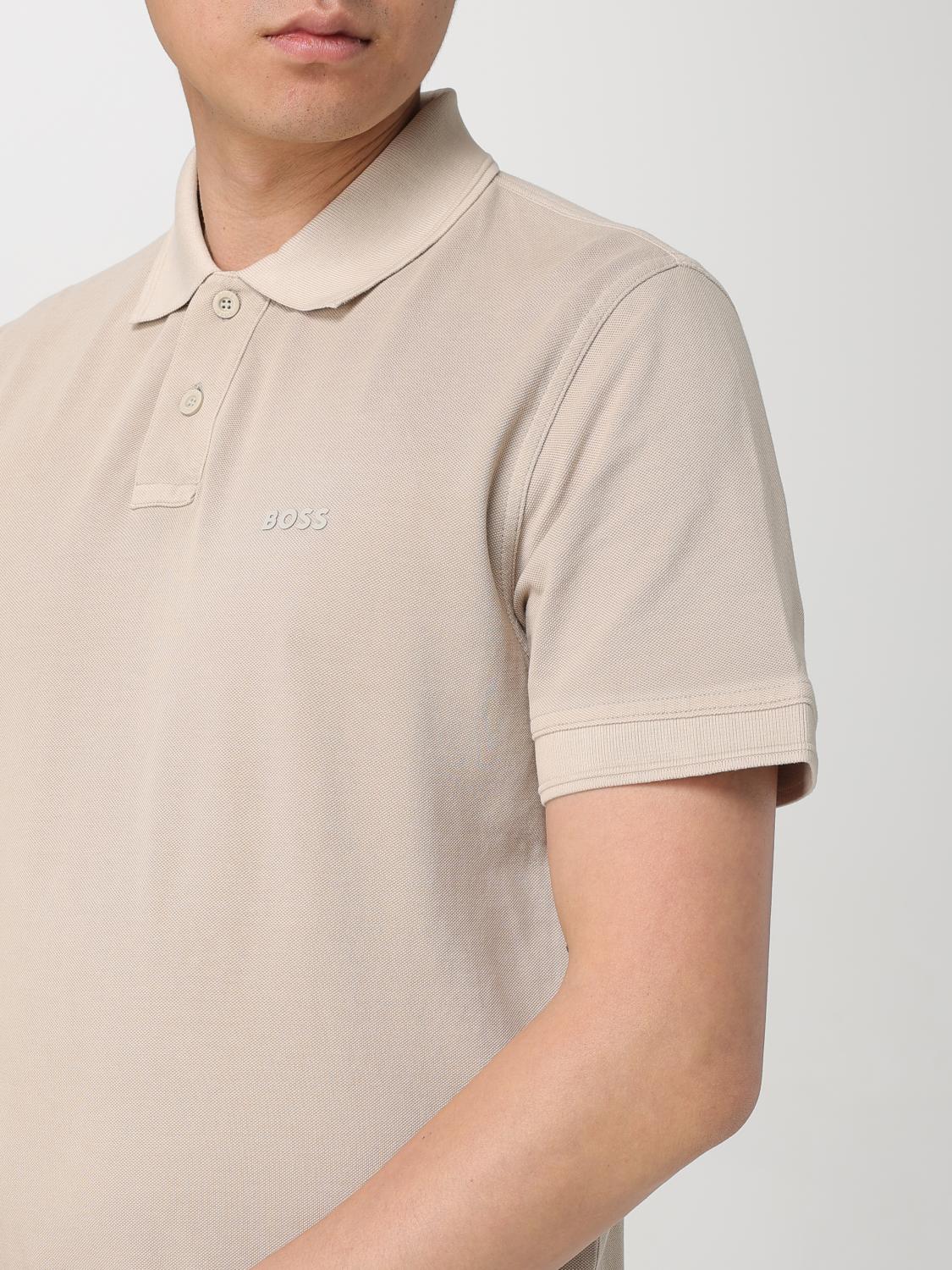 Boss Polo Shirt Men Blue