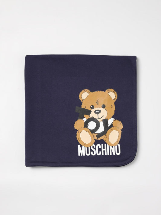 Moschino Blanket Kids Navy