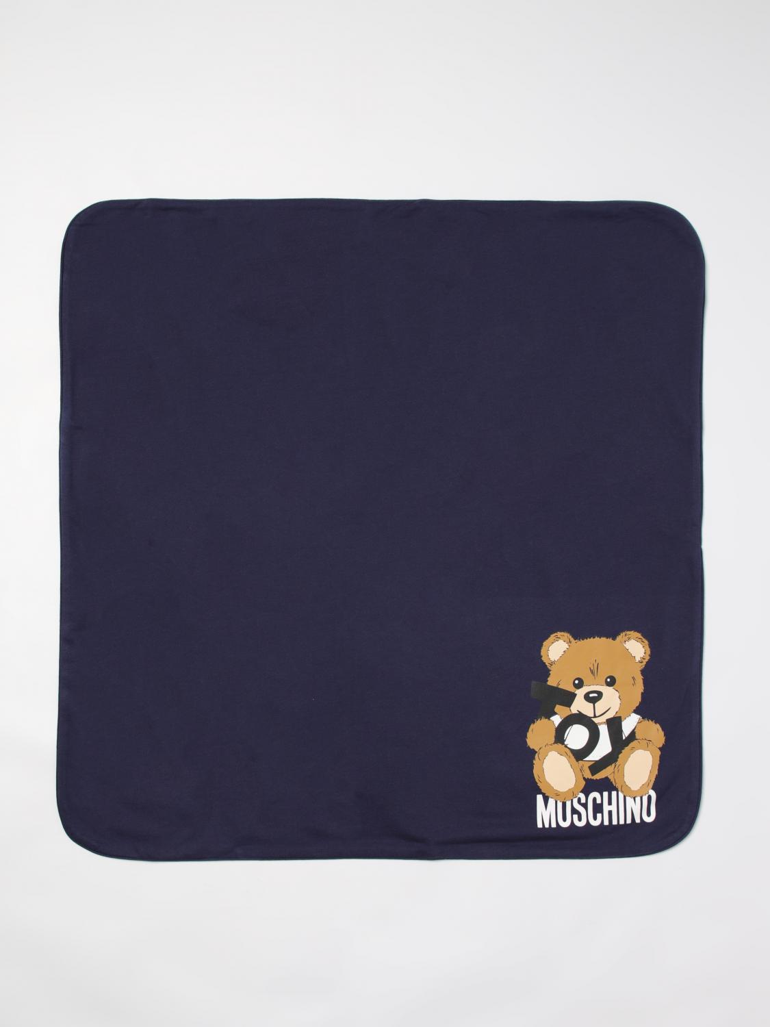 Moschino Blanket Kids Navy