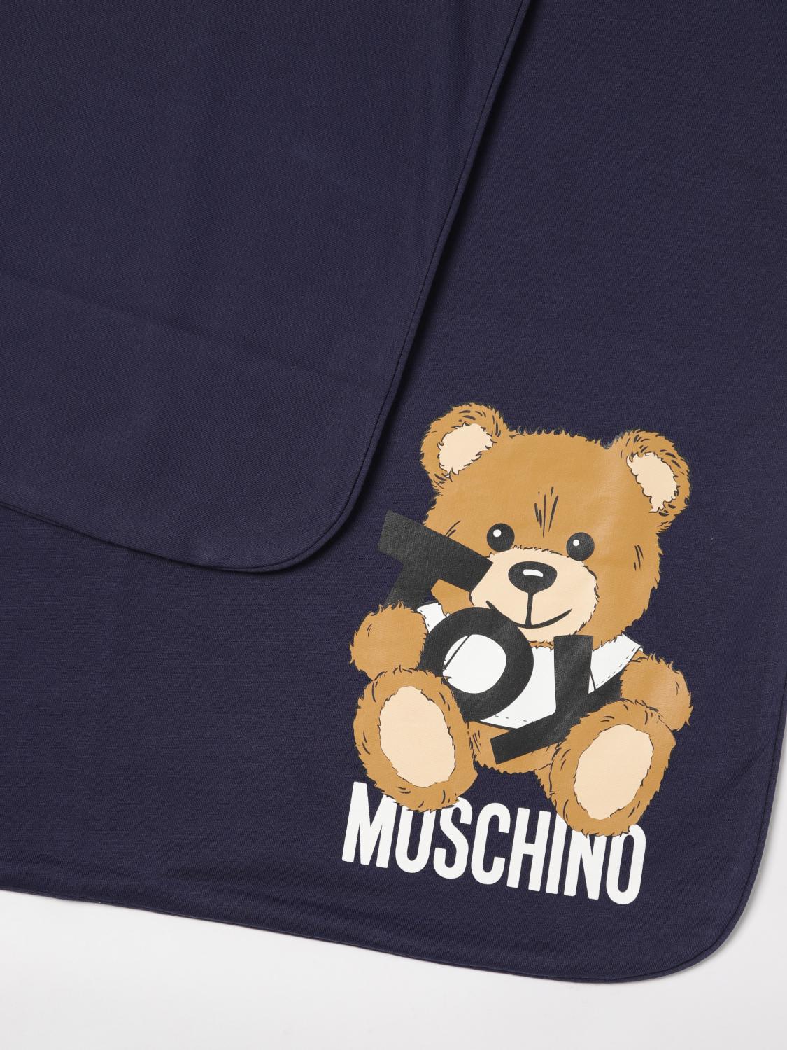 Moschino Blanket Kids Navy