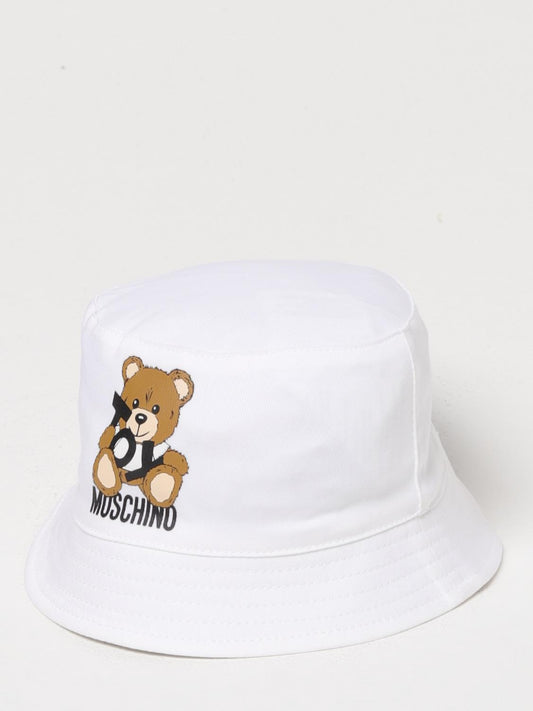 Moschino Girls' Hats Kids White
