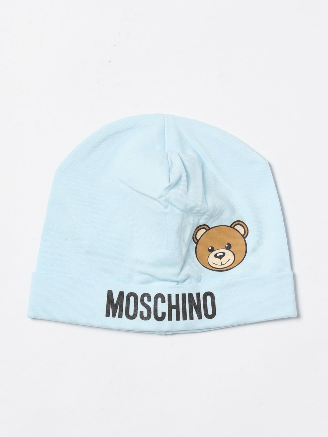 Moschino Hat Kids Sky Blue