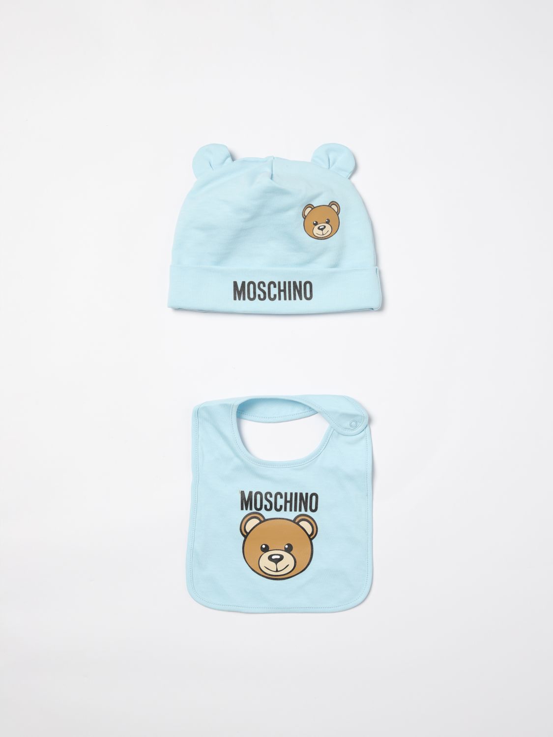 Moschino Blanket Set Kids Blue