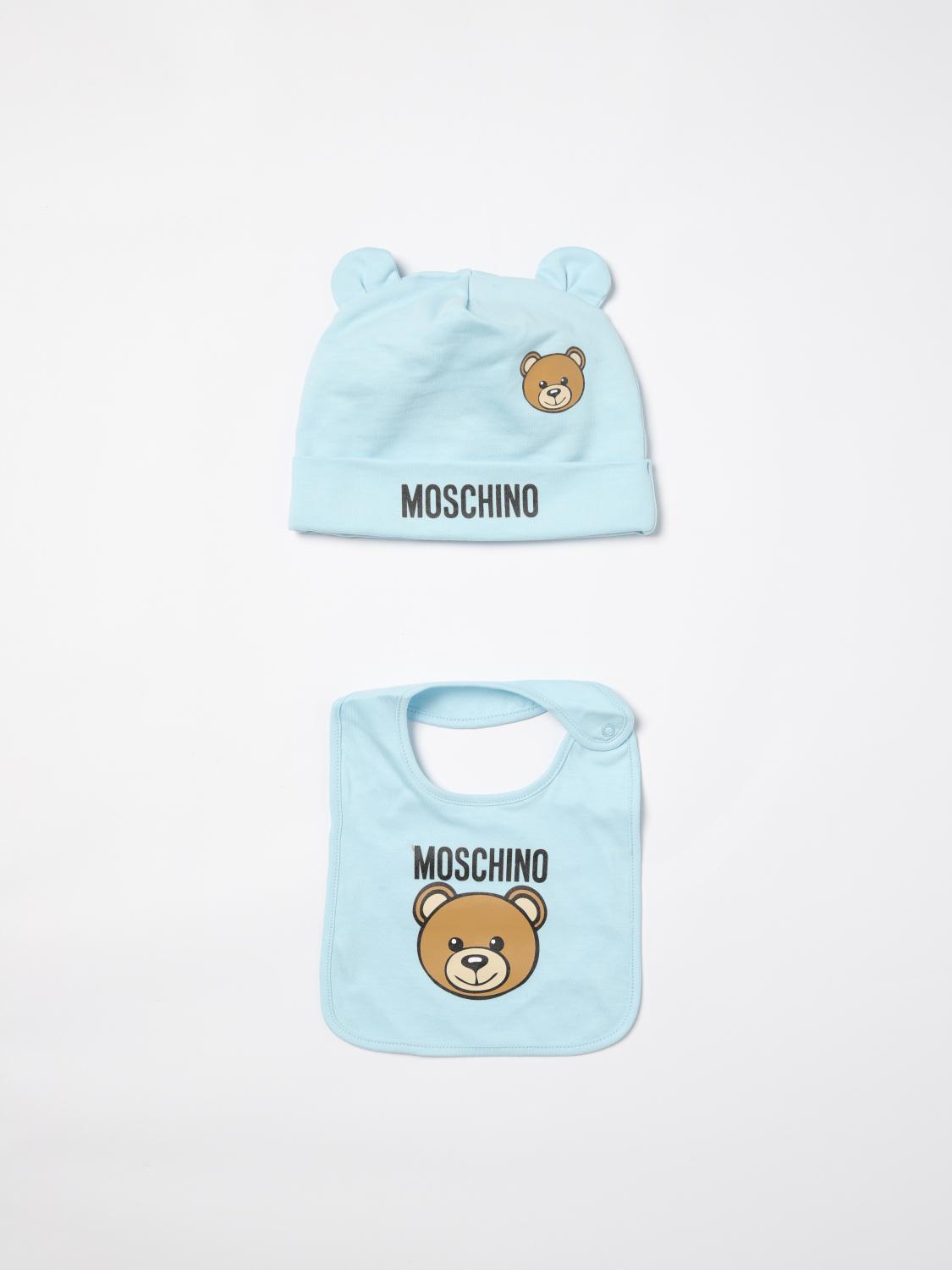 Moschino Blanket Set Kids Beige