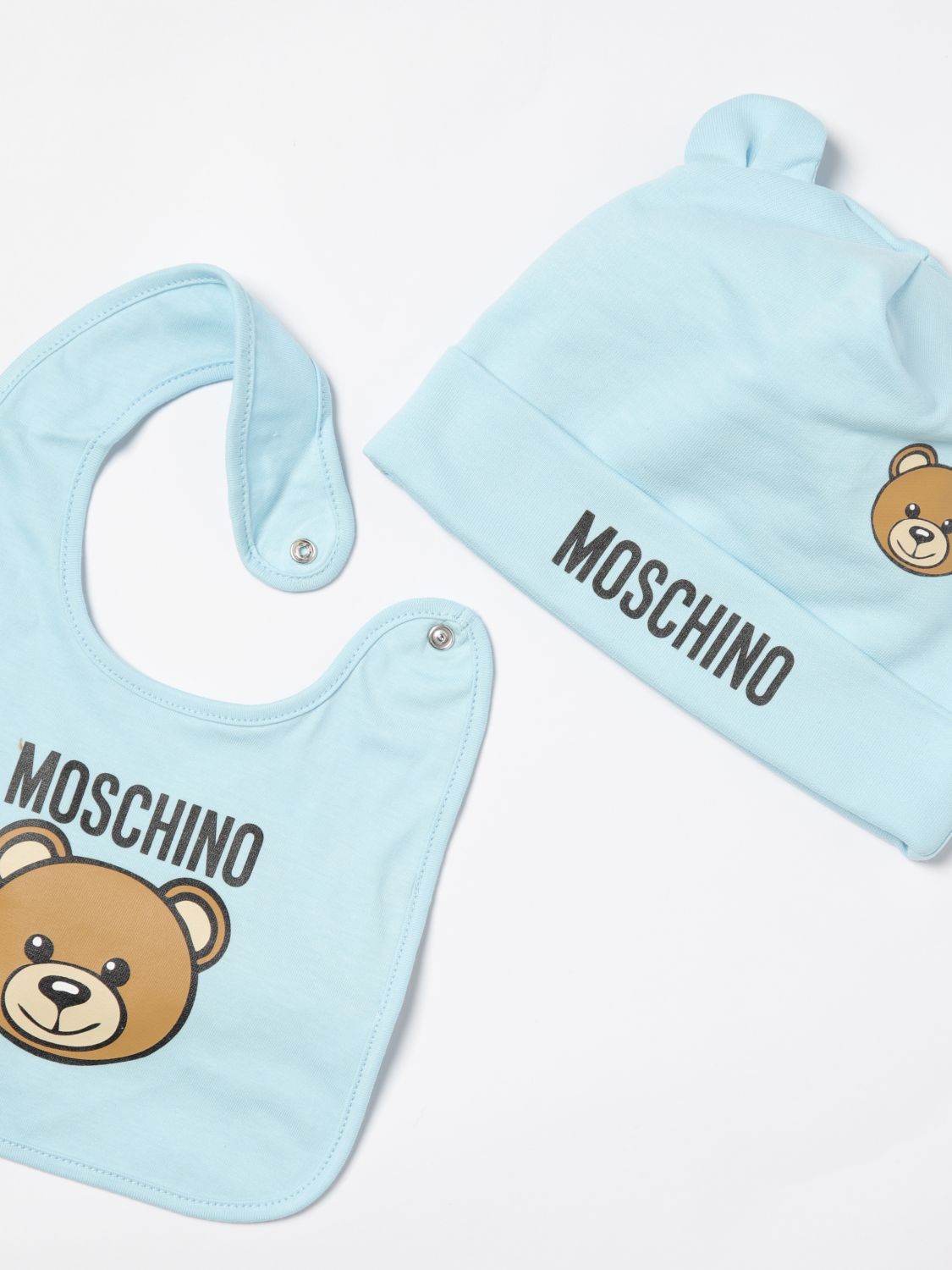 Moschino Blanket Set Kids Blue