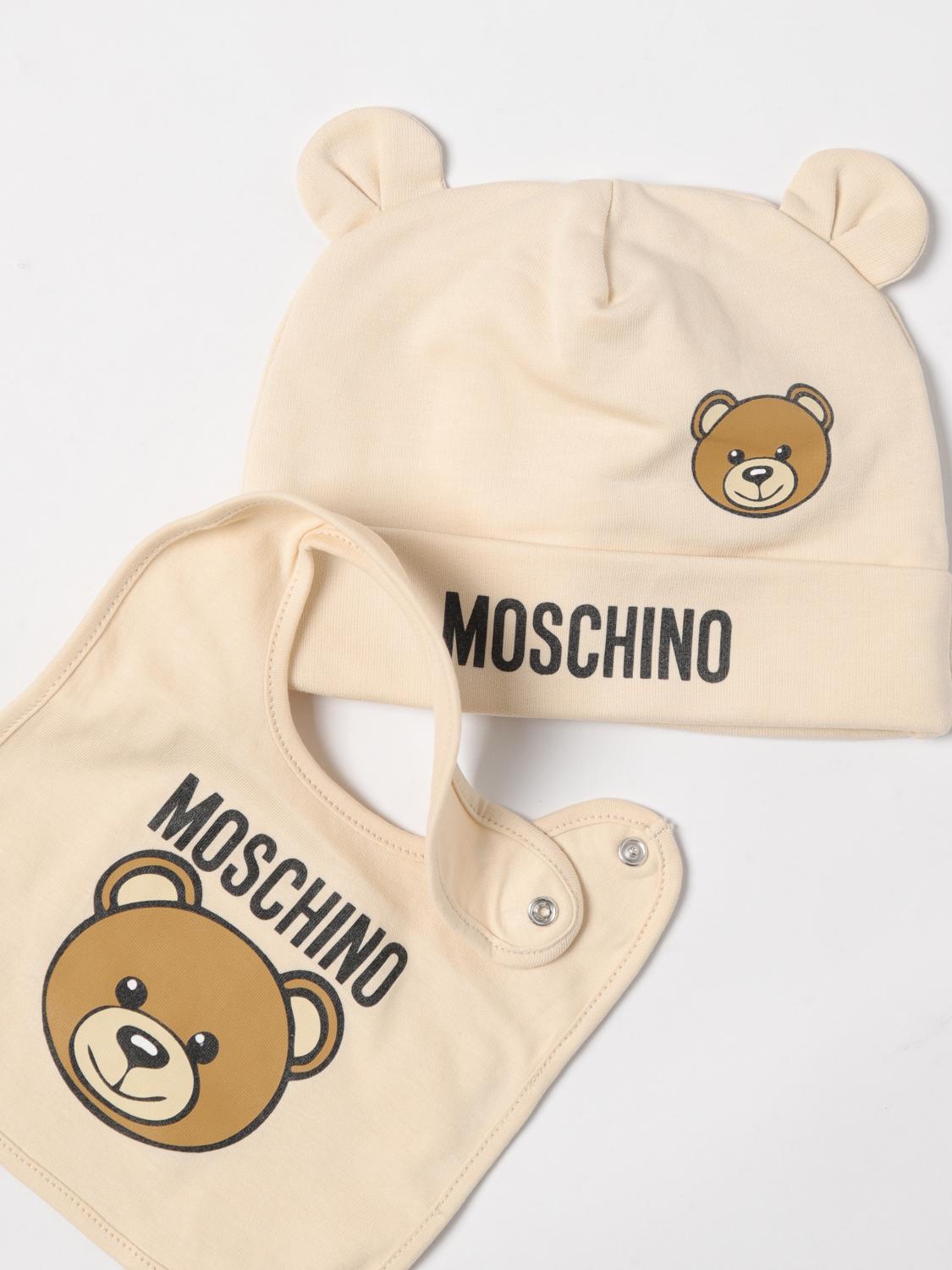 Moschino Blanket Set Kids Beige