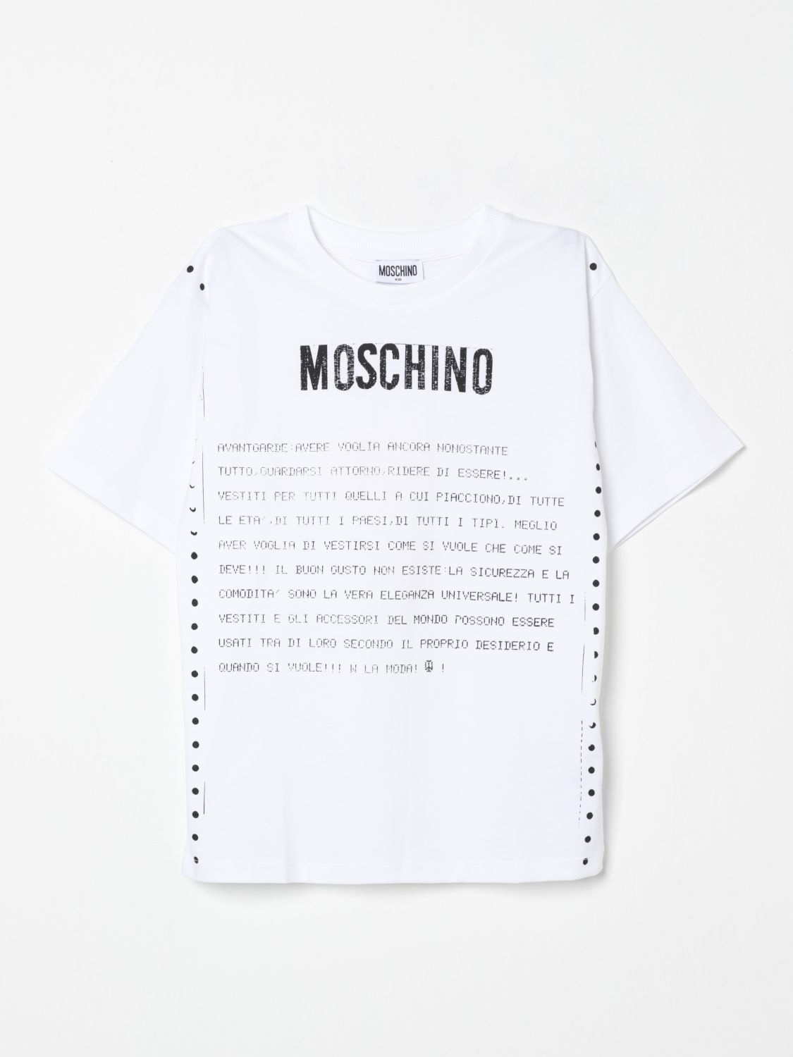 Moschino T Shirt Kids White