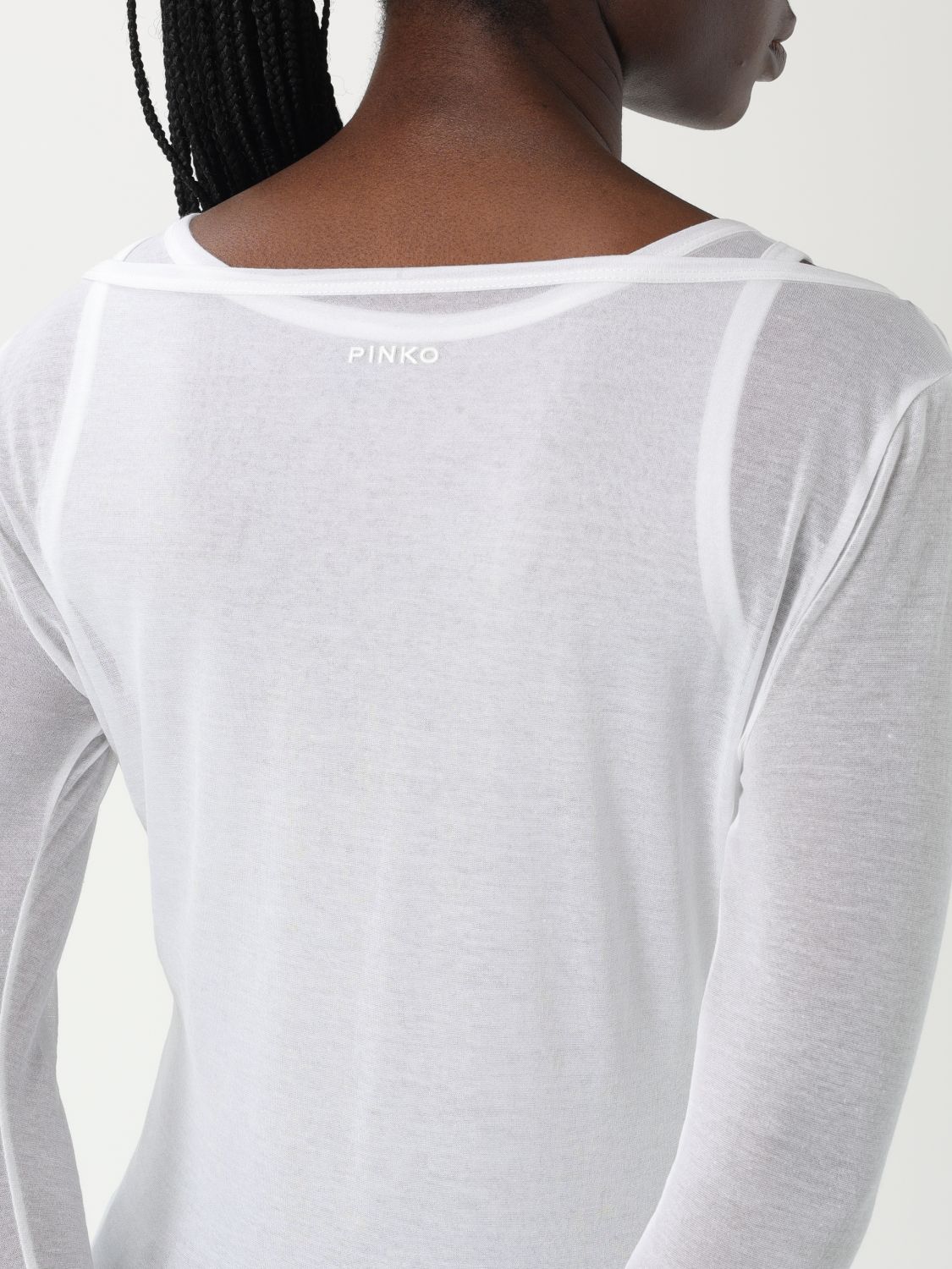 Pinko T Shirt Woman Grey