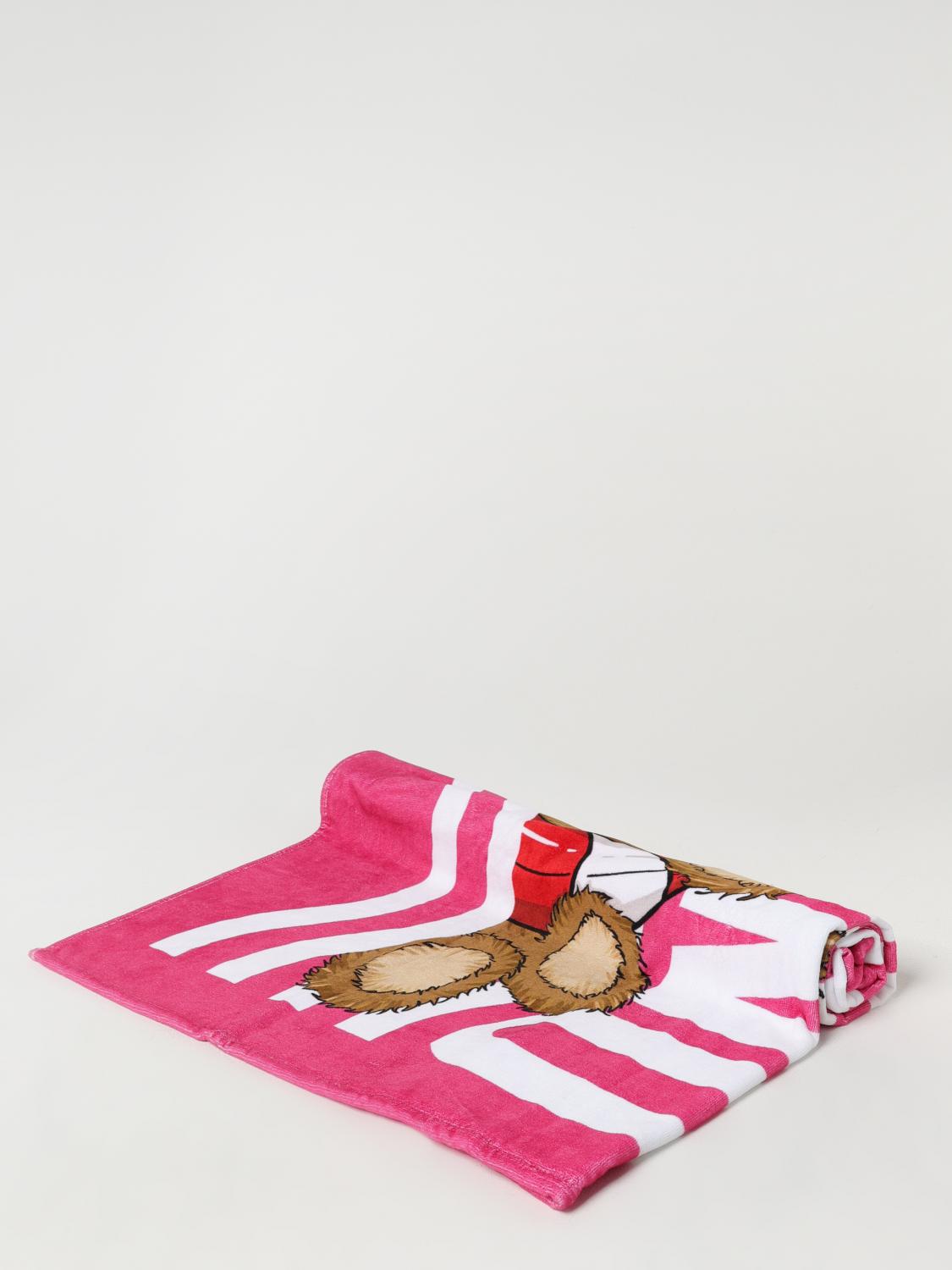 Moschino Beach Towel Baby Kids Azalea