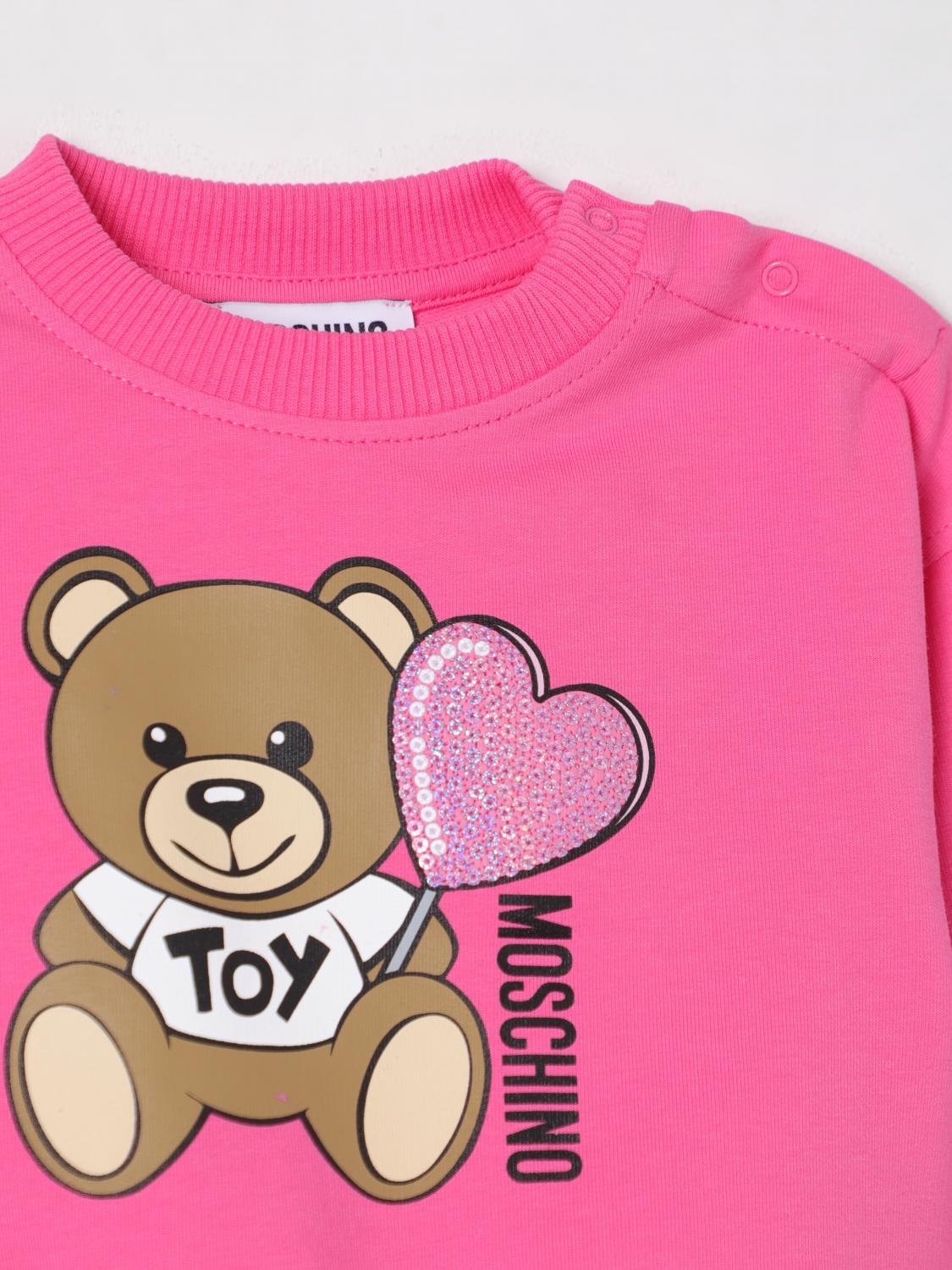 Moschino Sweater Kids Pink