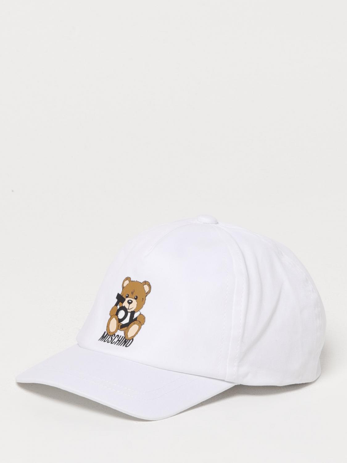 Moschino Hat Kids White