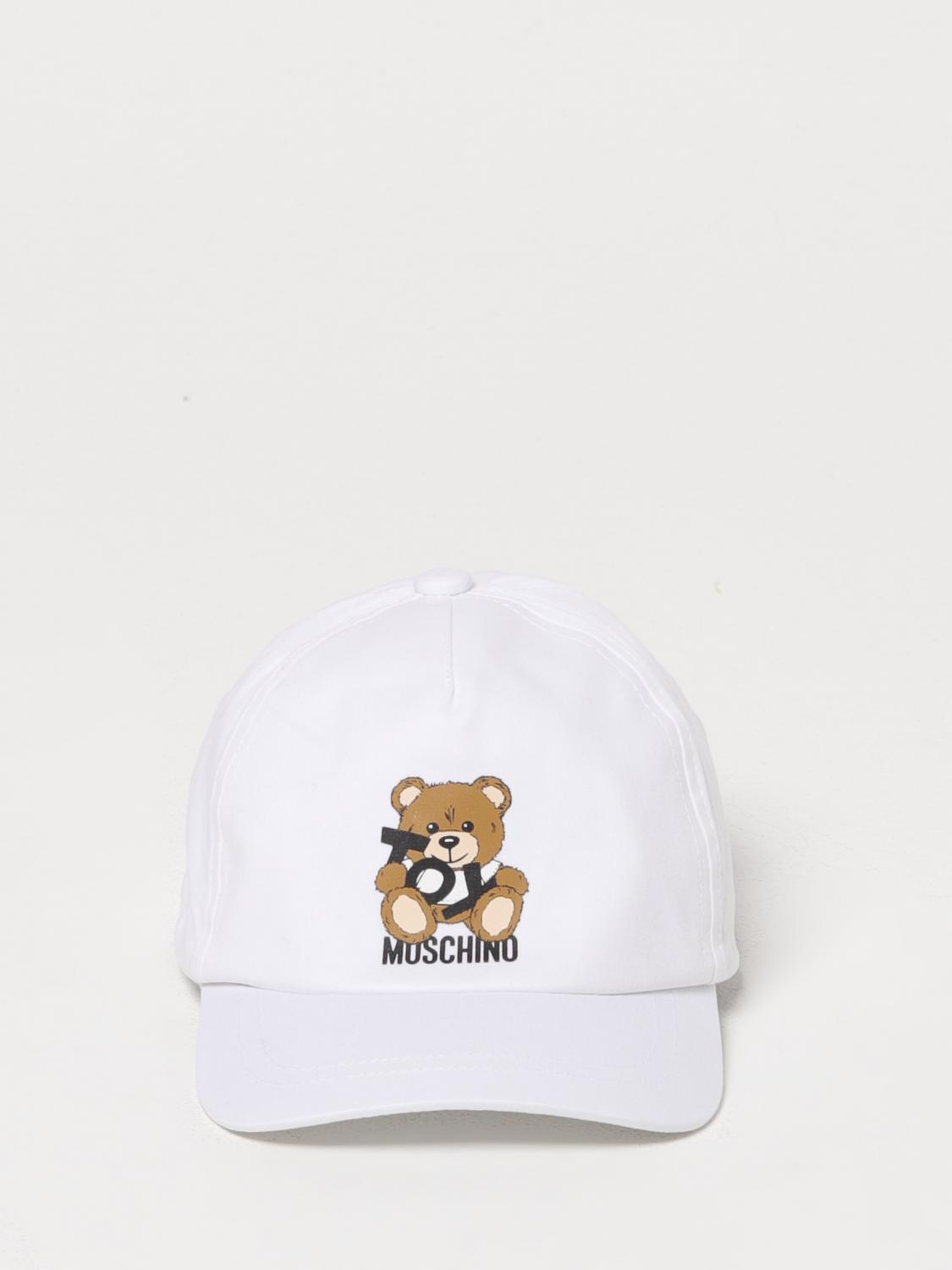 Moschino Hat Kids White