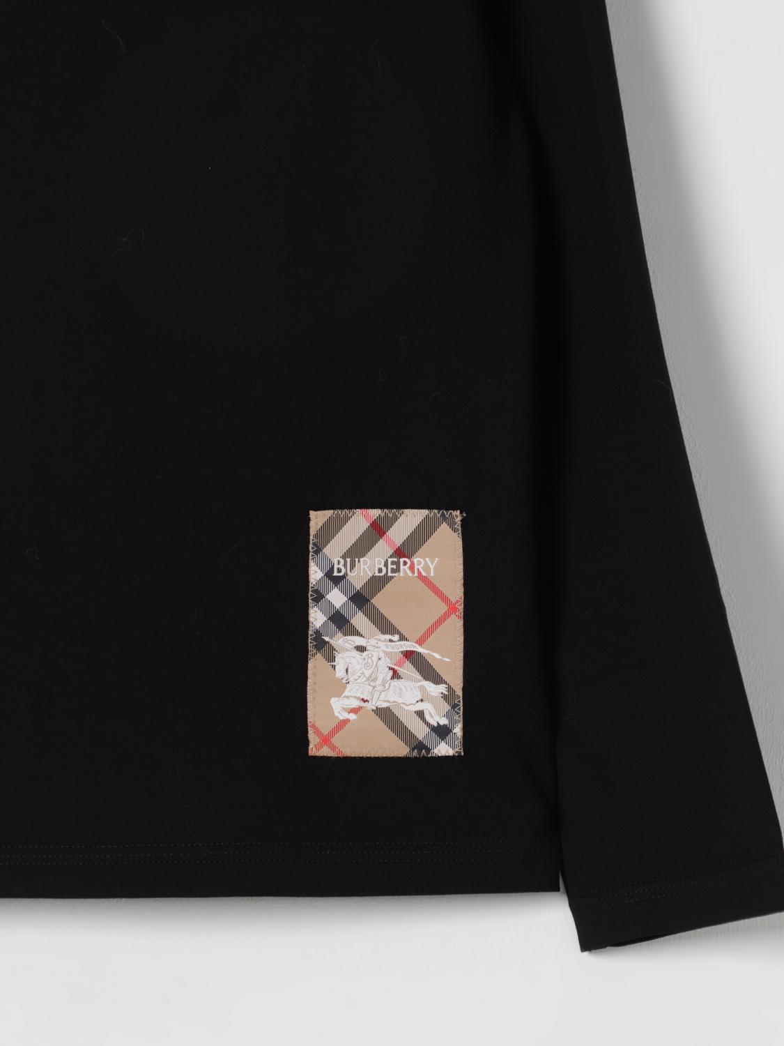 Burberry T Shirt Kids Black