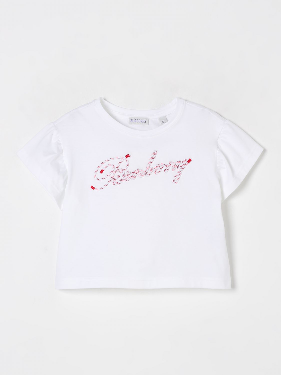 Burberry T Shirt Kids White