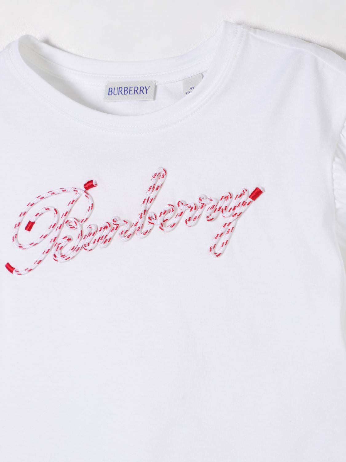 Burberry T Shirt Kids White