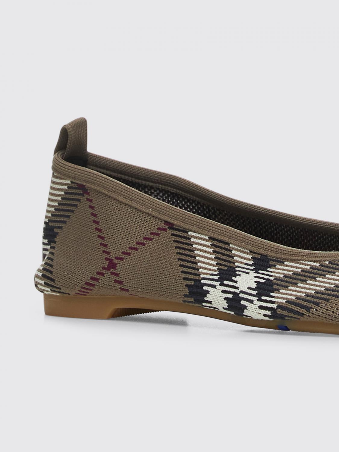 Burberry Ballet Flat Woman Brown