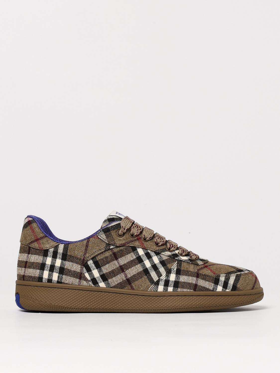 Burberry Sneakers Men Brown