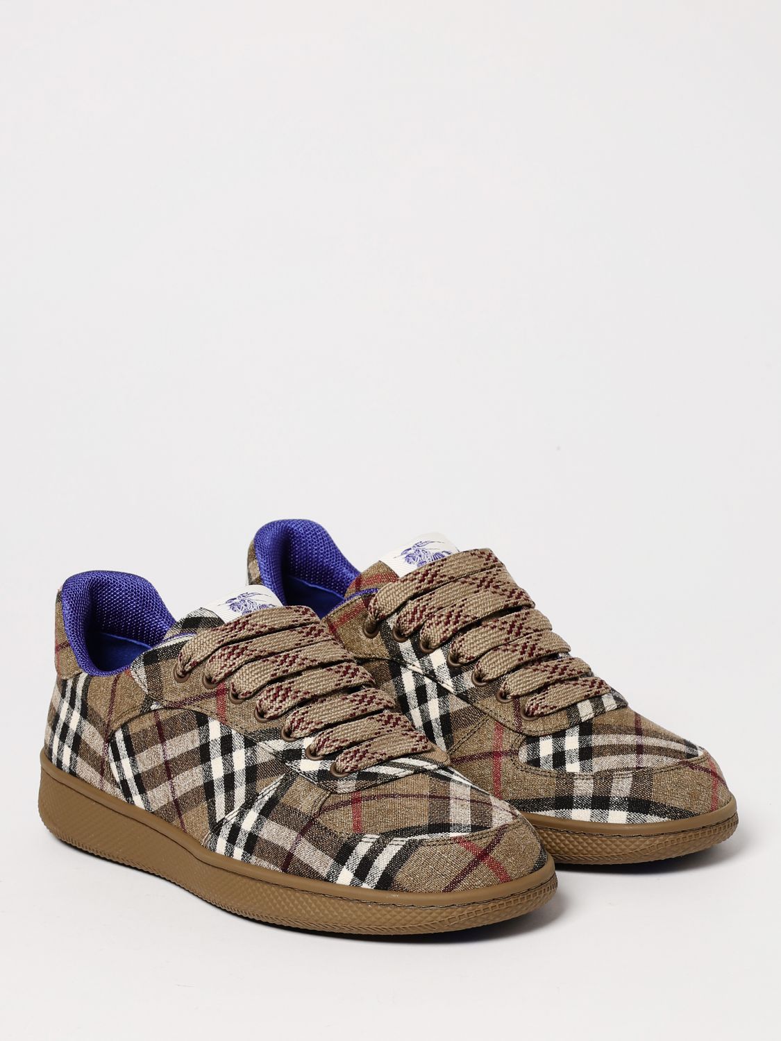 Burberry Sneakers Men Brown