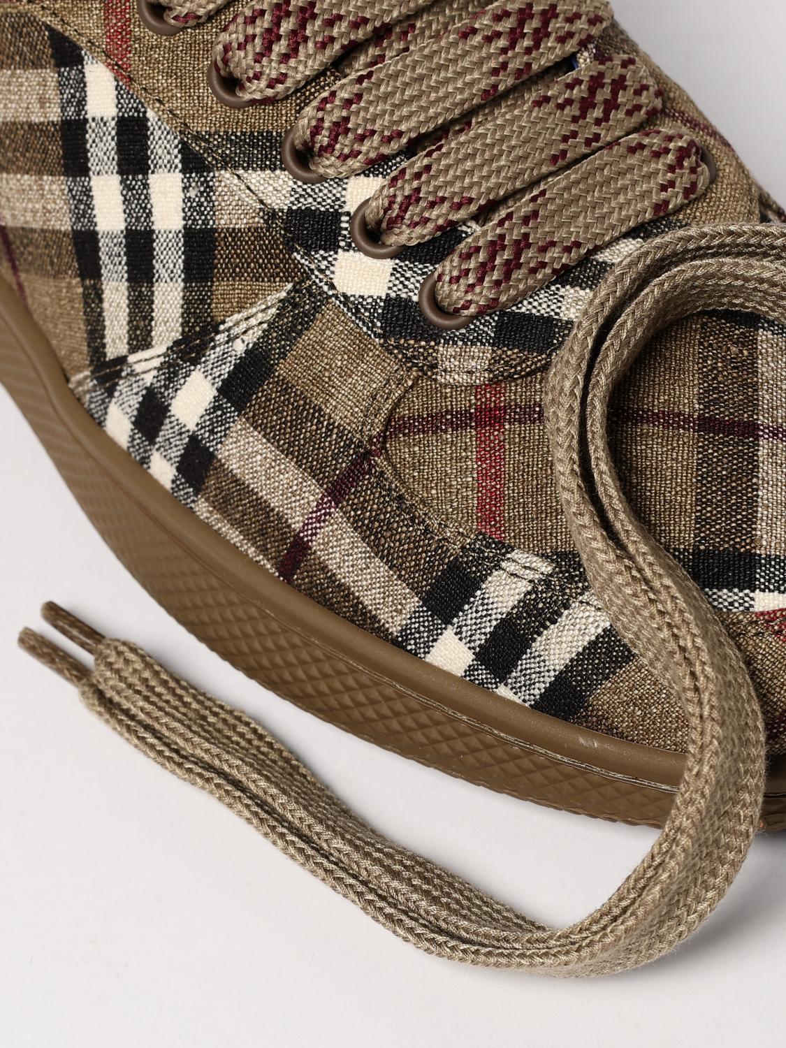 Burberry Sneakers Men Brown