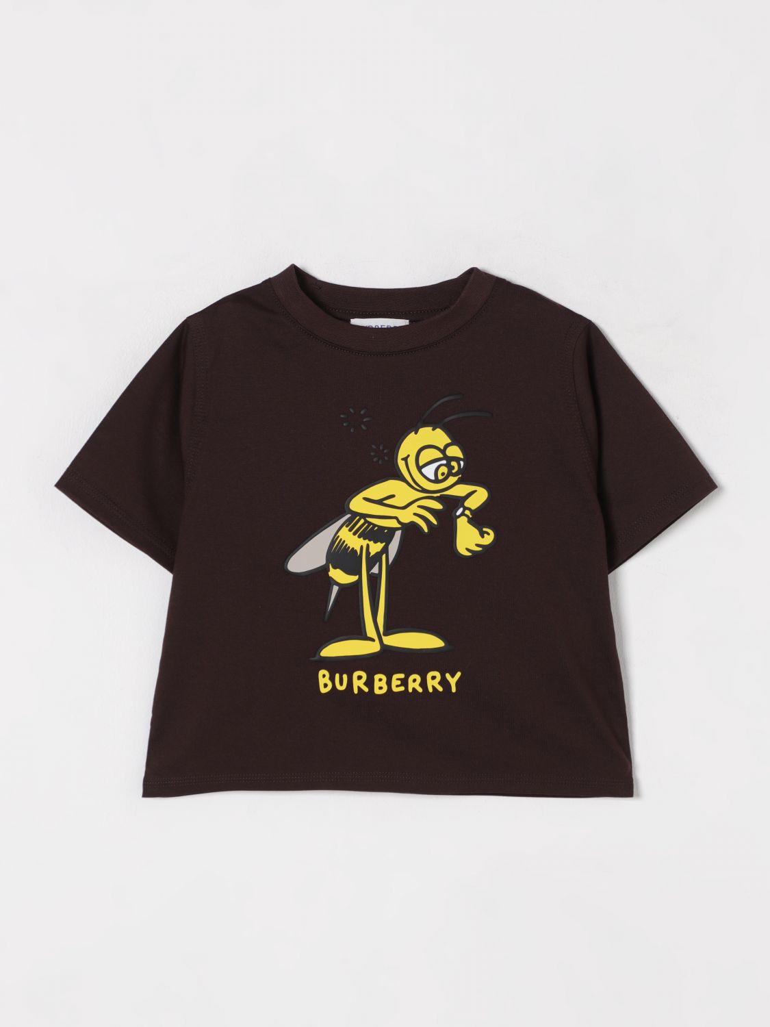 Burberry T Shirt Kids Brown