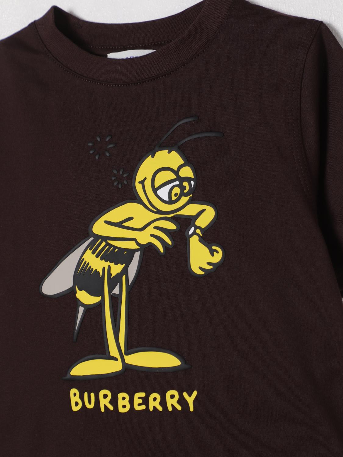 Burberry T Shirt Kids Brown